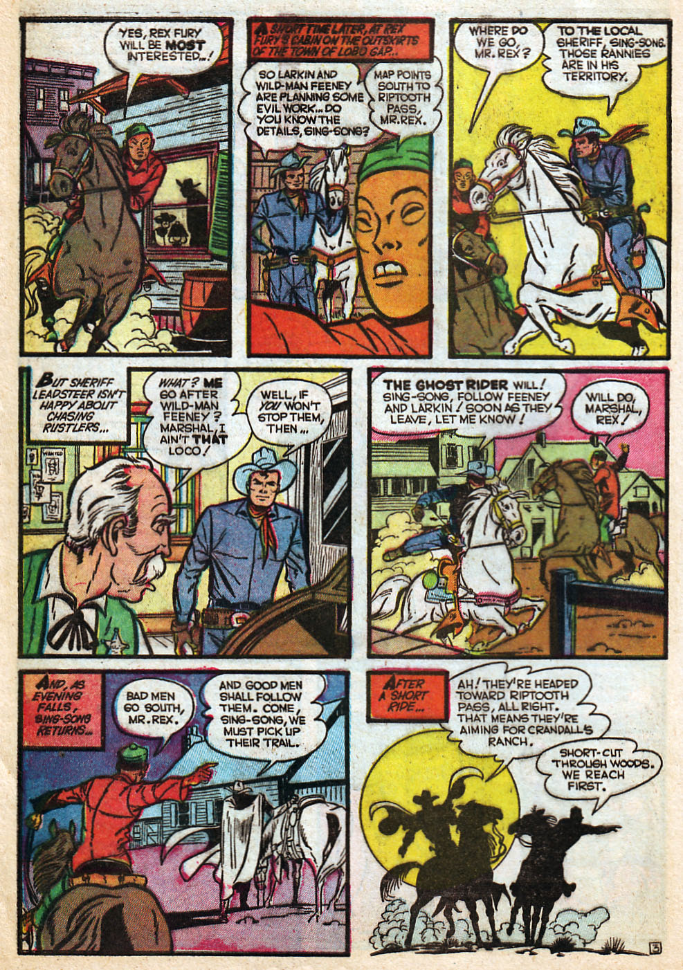 Read online The Ghost Rider (1950) comic -  Issue #2 - 12