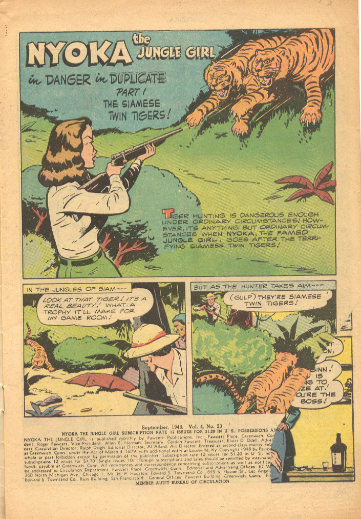 Read online Nyoka the Jungle Girl (1945) comic -  Issue #23 - 3