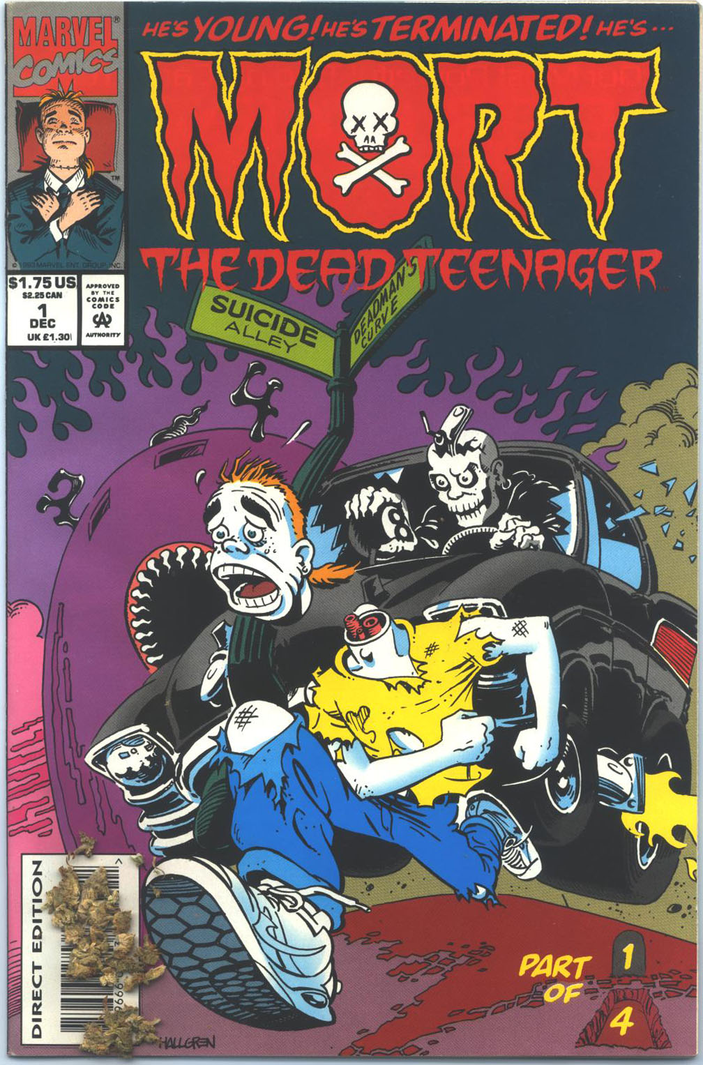 Read online Mort The Dead Teenager comic -  Issue #1 - 1