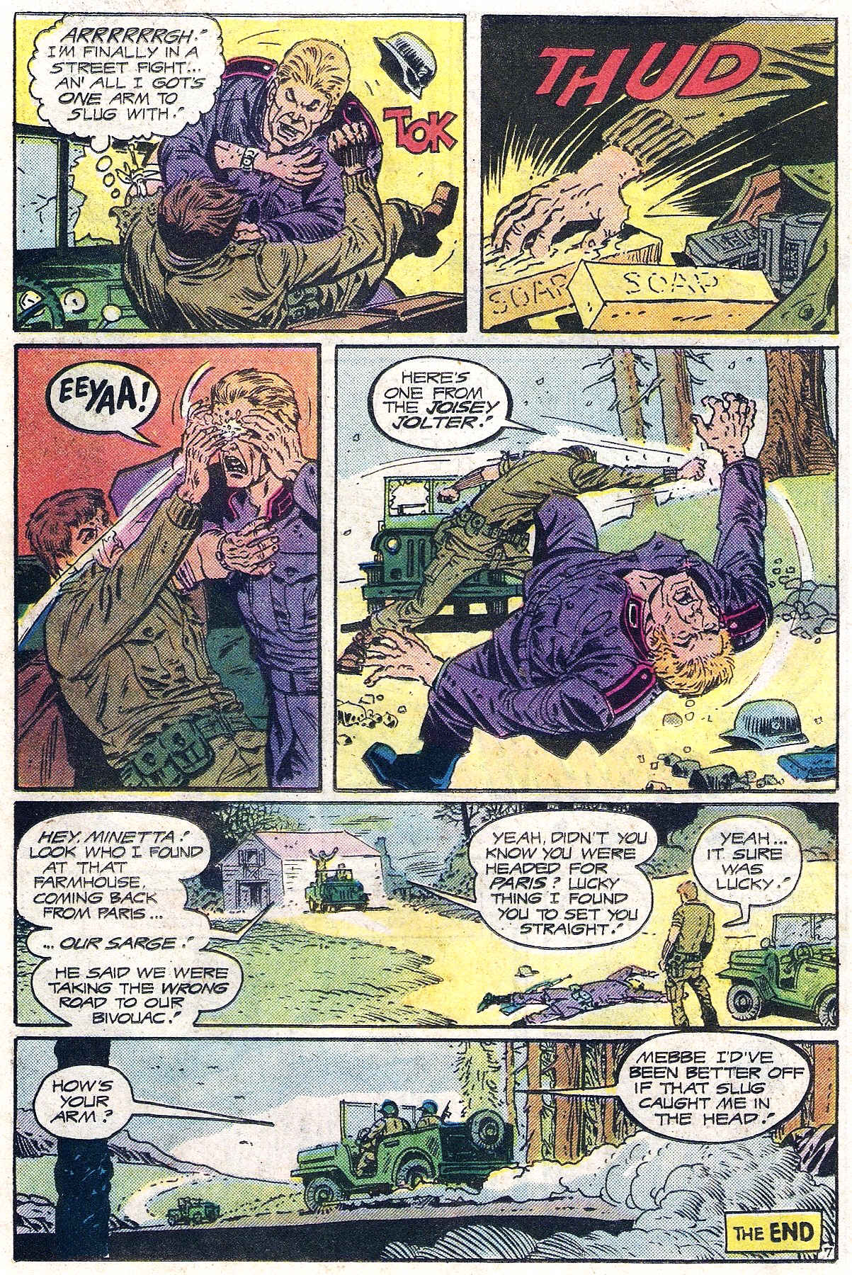 Read online G.I. Combat (1952) comic -  Issue #264 - 25