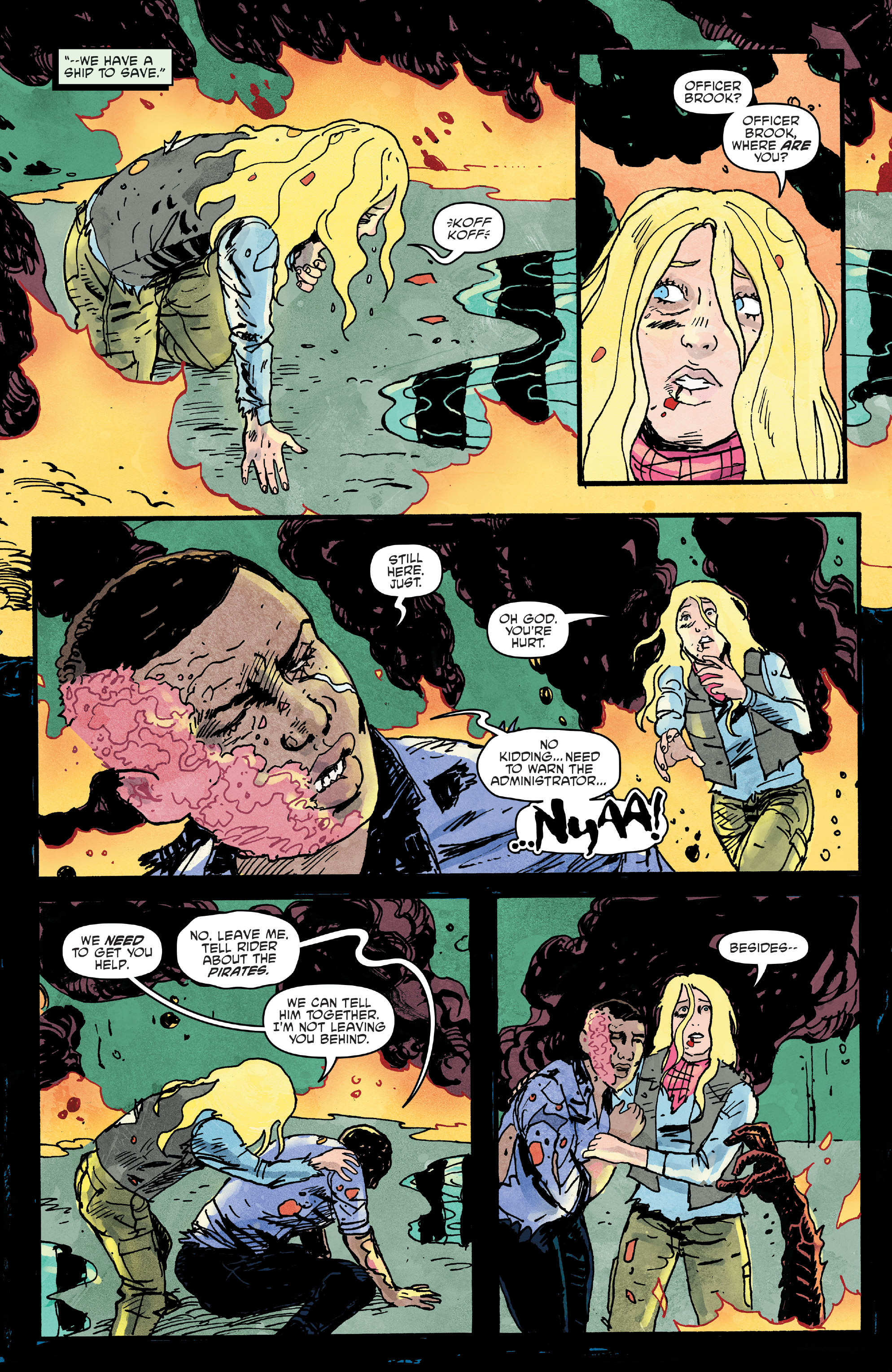 Read online Dead Seas comic -  Issue #3 - 5