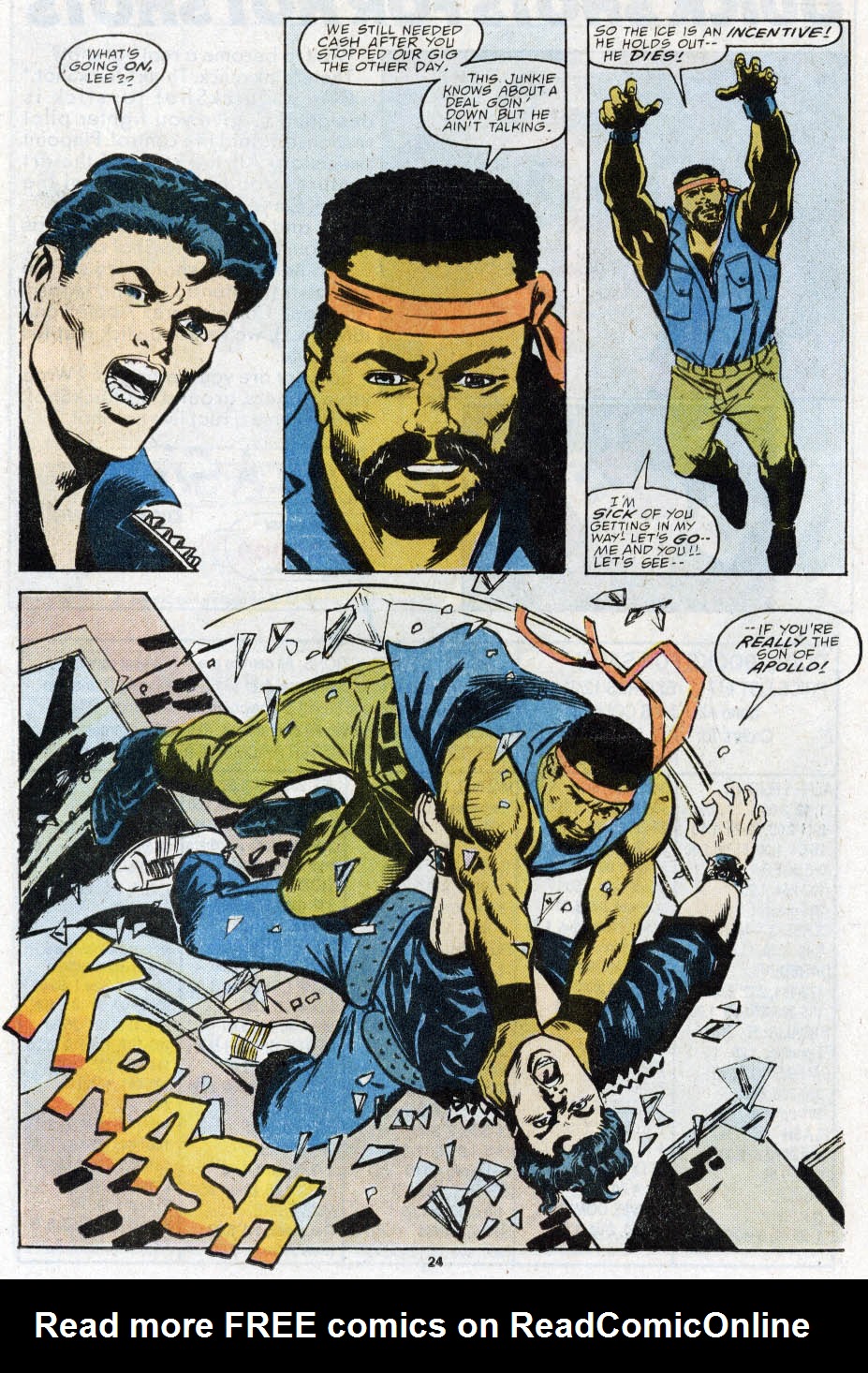 Read online Wolfpack (1988) comic -  Issue #9 - 19