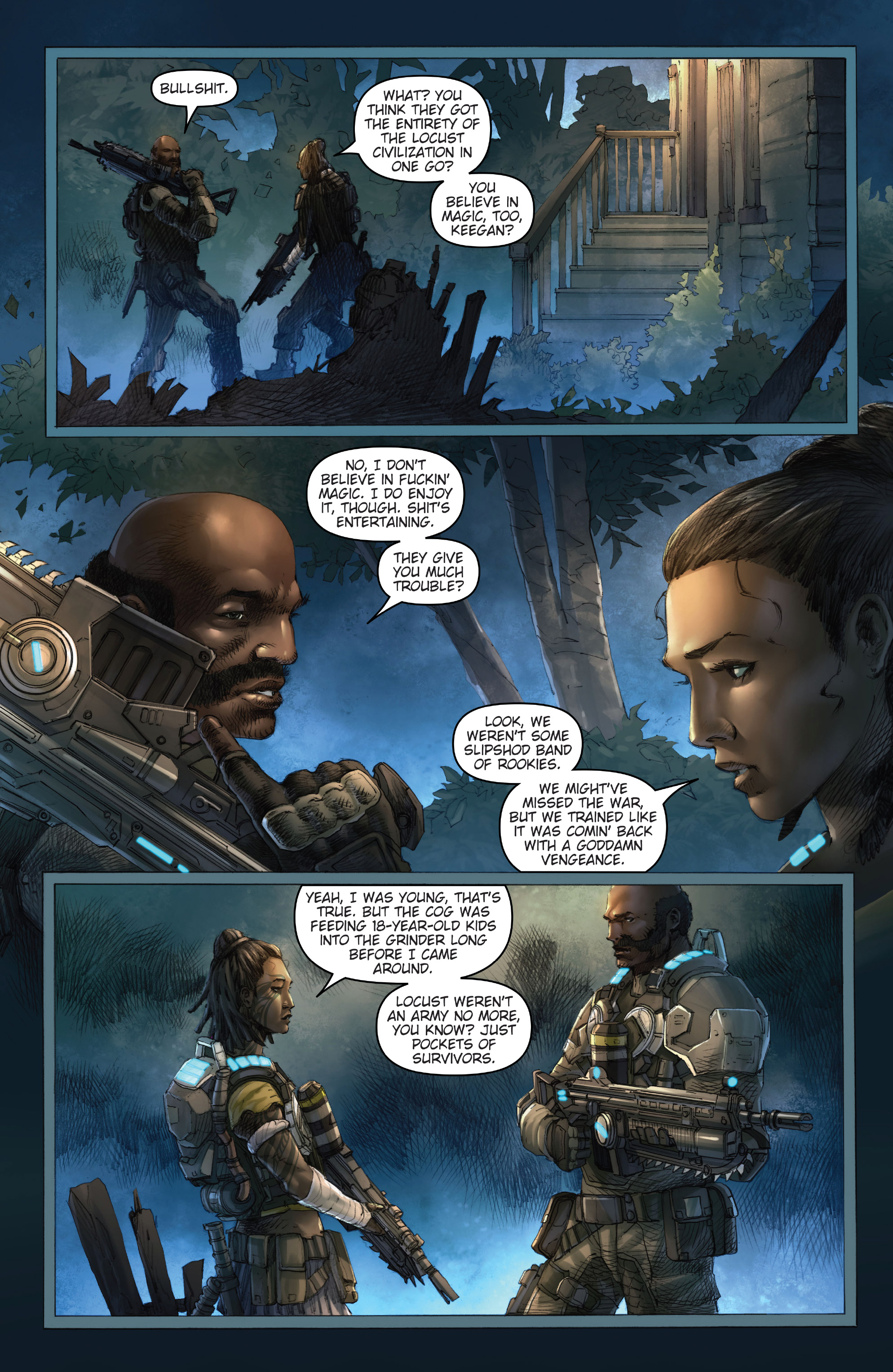 Gears of War Hivebusters 003 (2019) Read All Comics Online