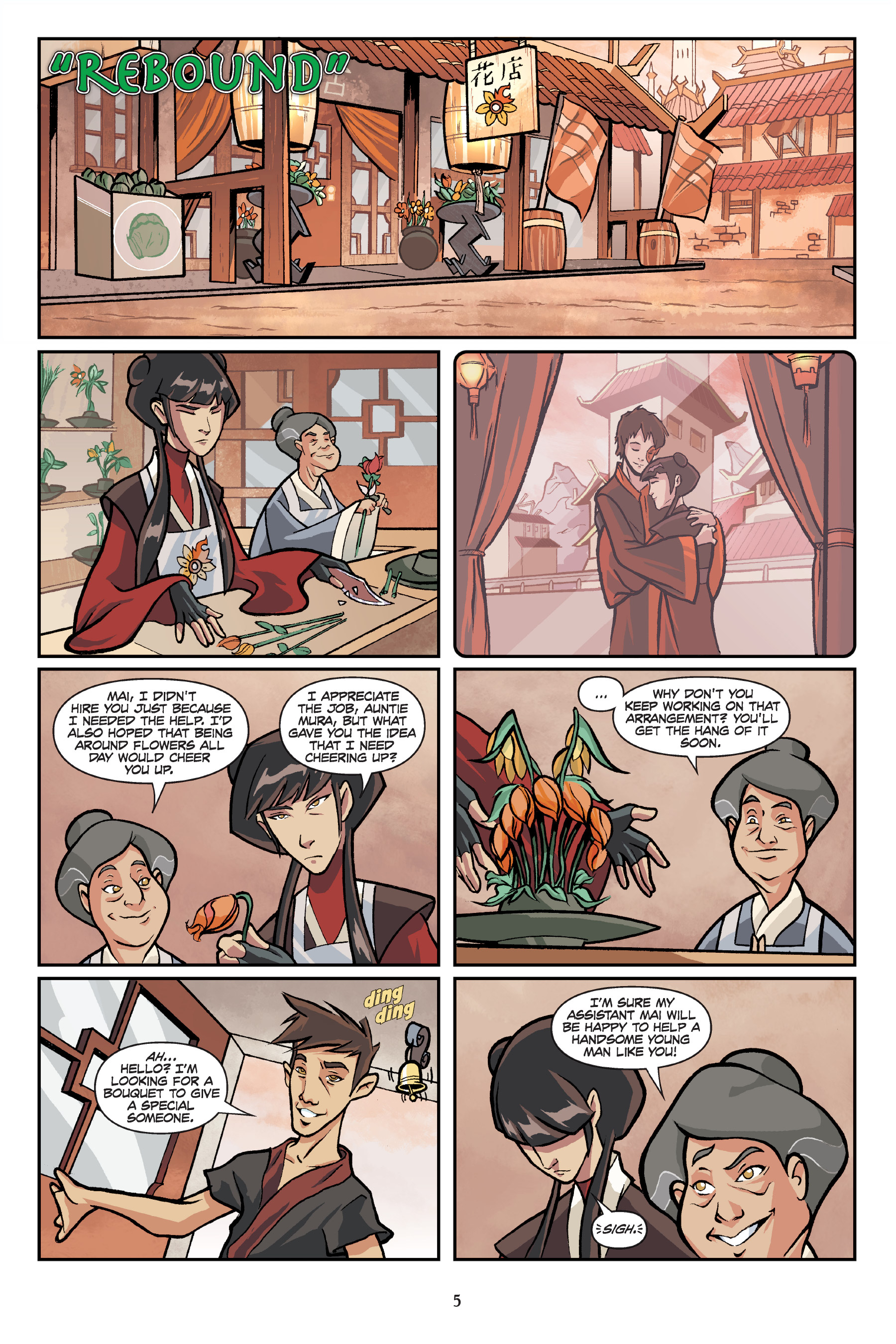 Read online Nickelodeon Avatar: The Last Airbender - Team Avatar Tales comic -  Issue # TPB - 6