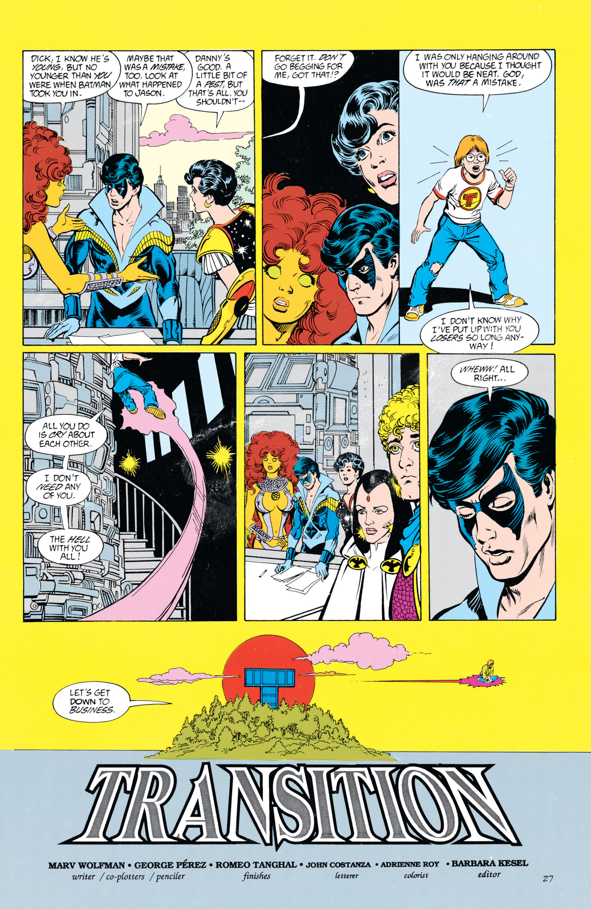 Read online The New Titans (1988) comic -  Issue #55 - 28