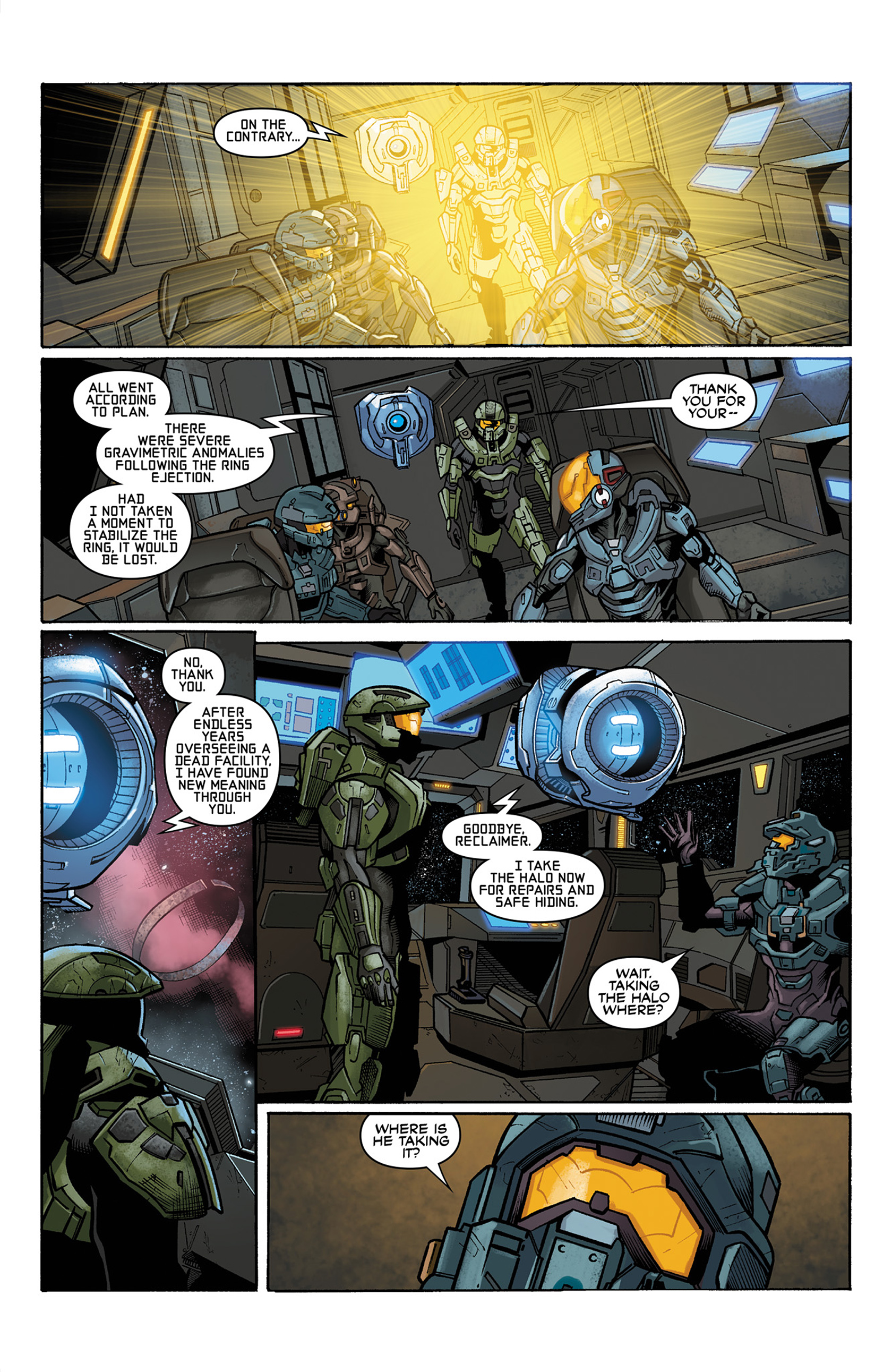 Read online Halo: Escalation comic -  Issue #10 - 21