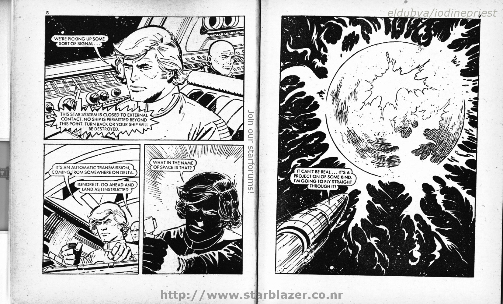 Read online Starblazer comic -  Issue #63 - 6
