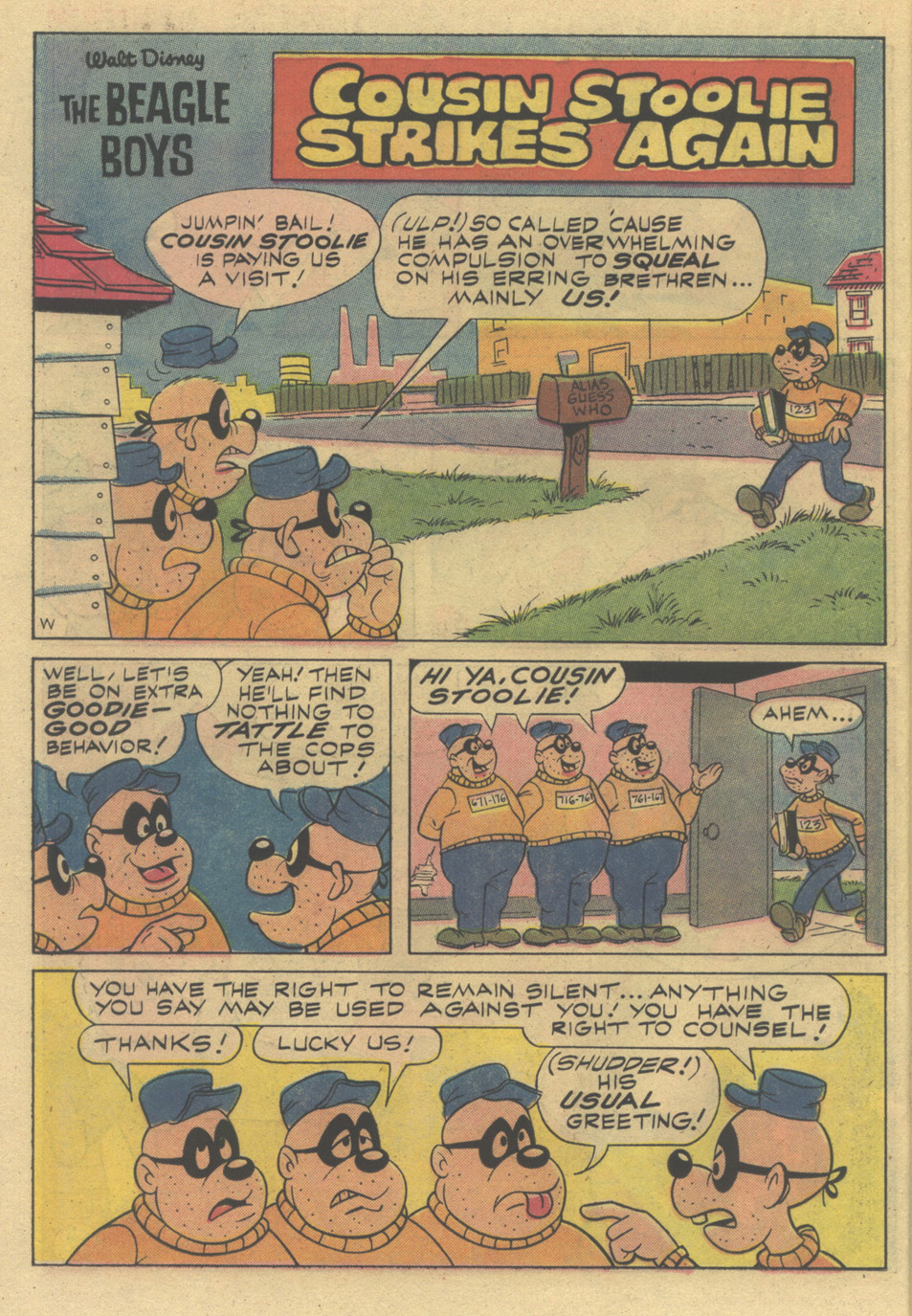 Read online Walt Disney THE BEAGLE BOYS comic -  Issue #29 - 22
