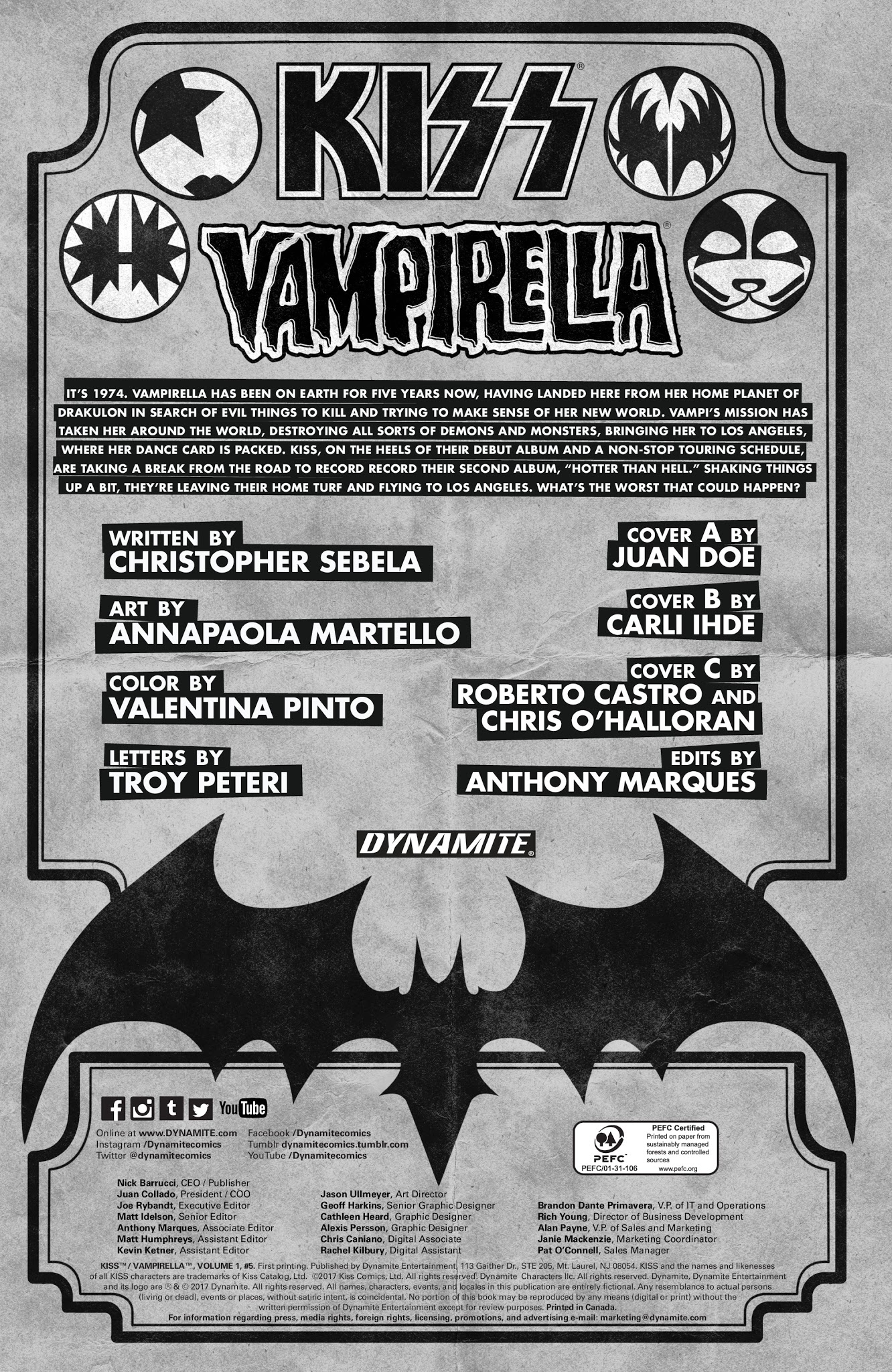 Read online Kiss/Vampirella comic -  Issue #5 - 5