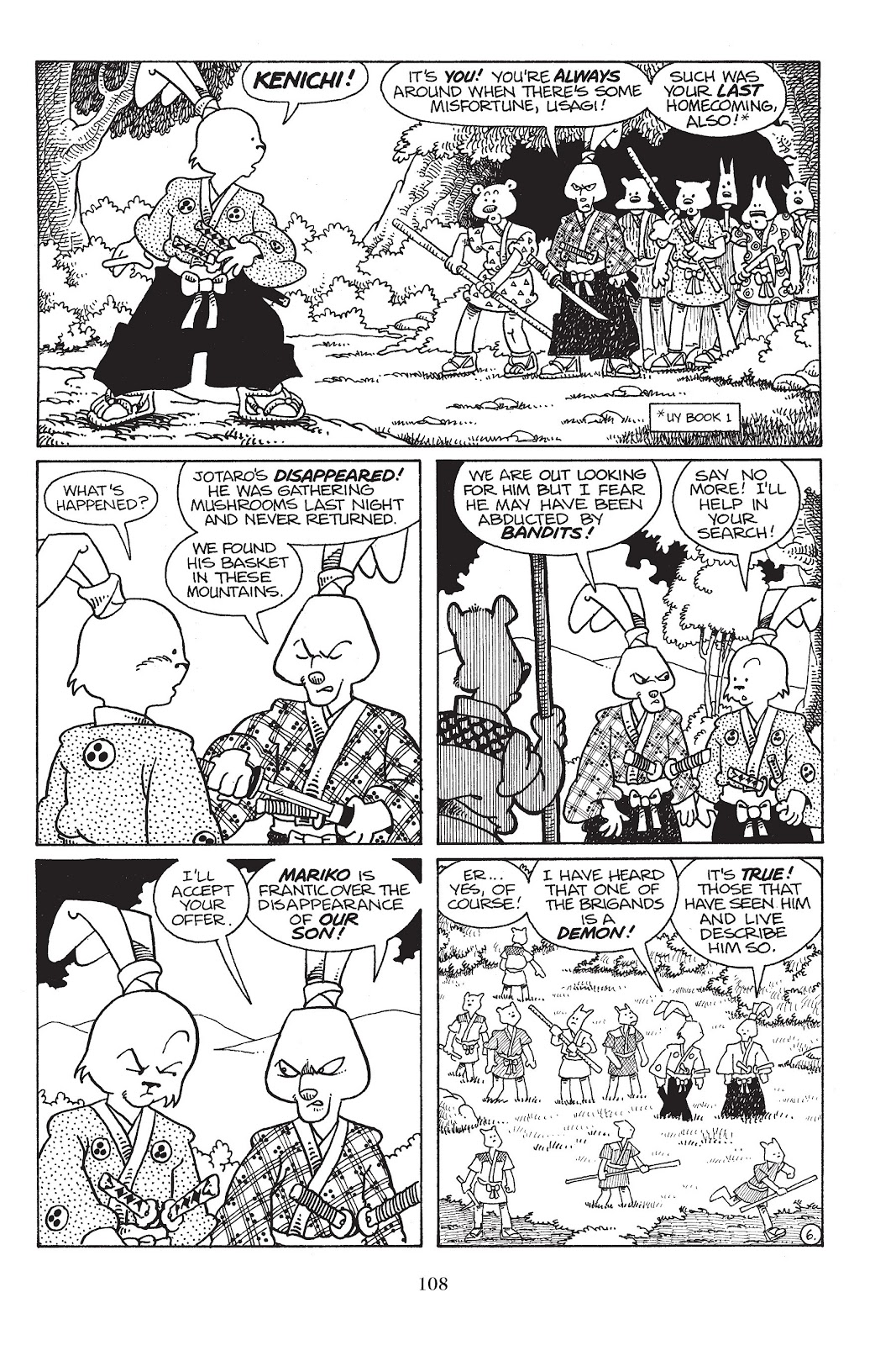 Usagi Yojimbo (1987) issue TPB 6 - Page 107