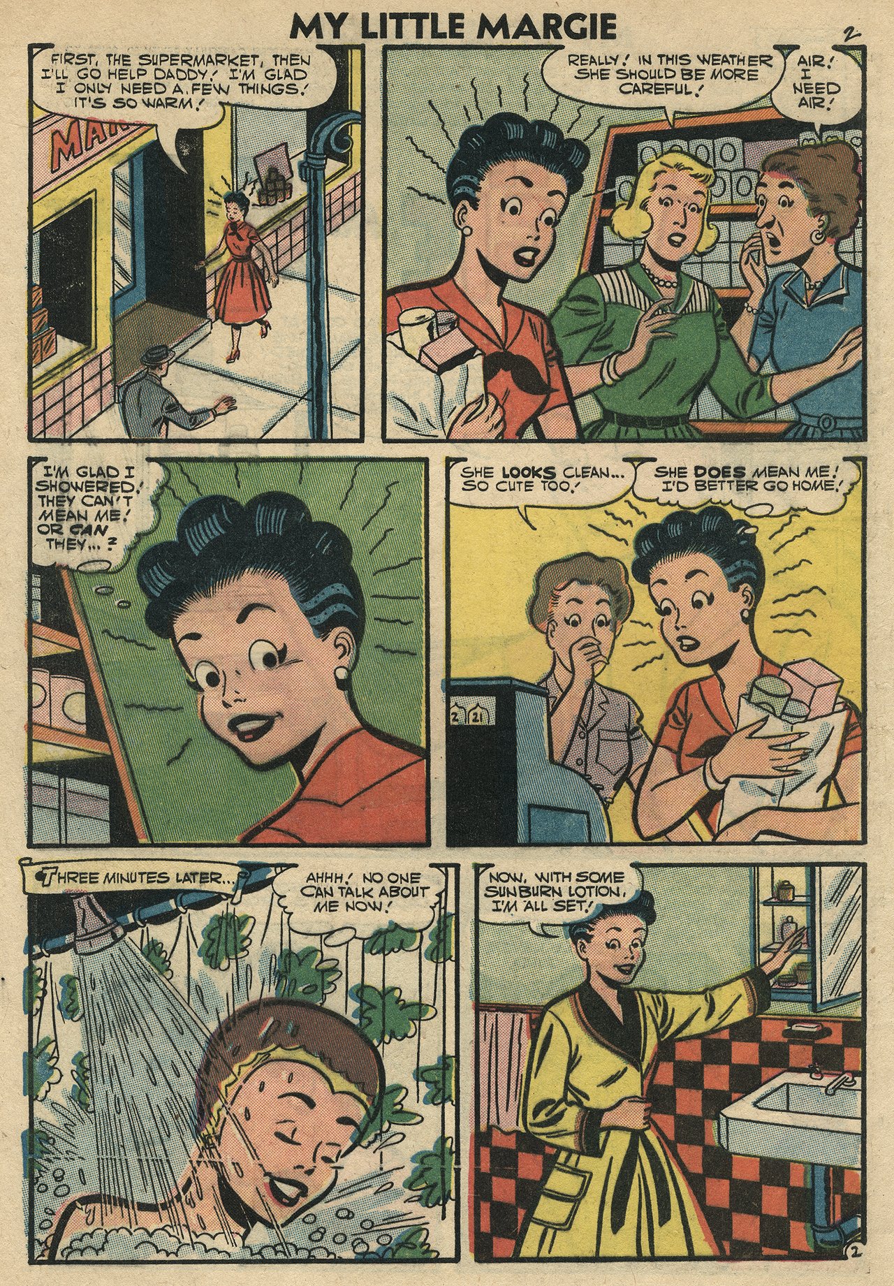 Read online My Little Margie (1954) comic -  Issue #17 - 4