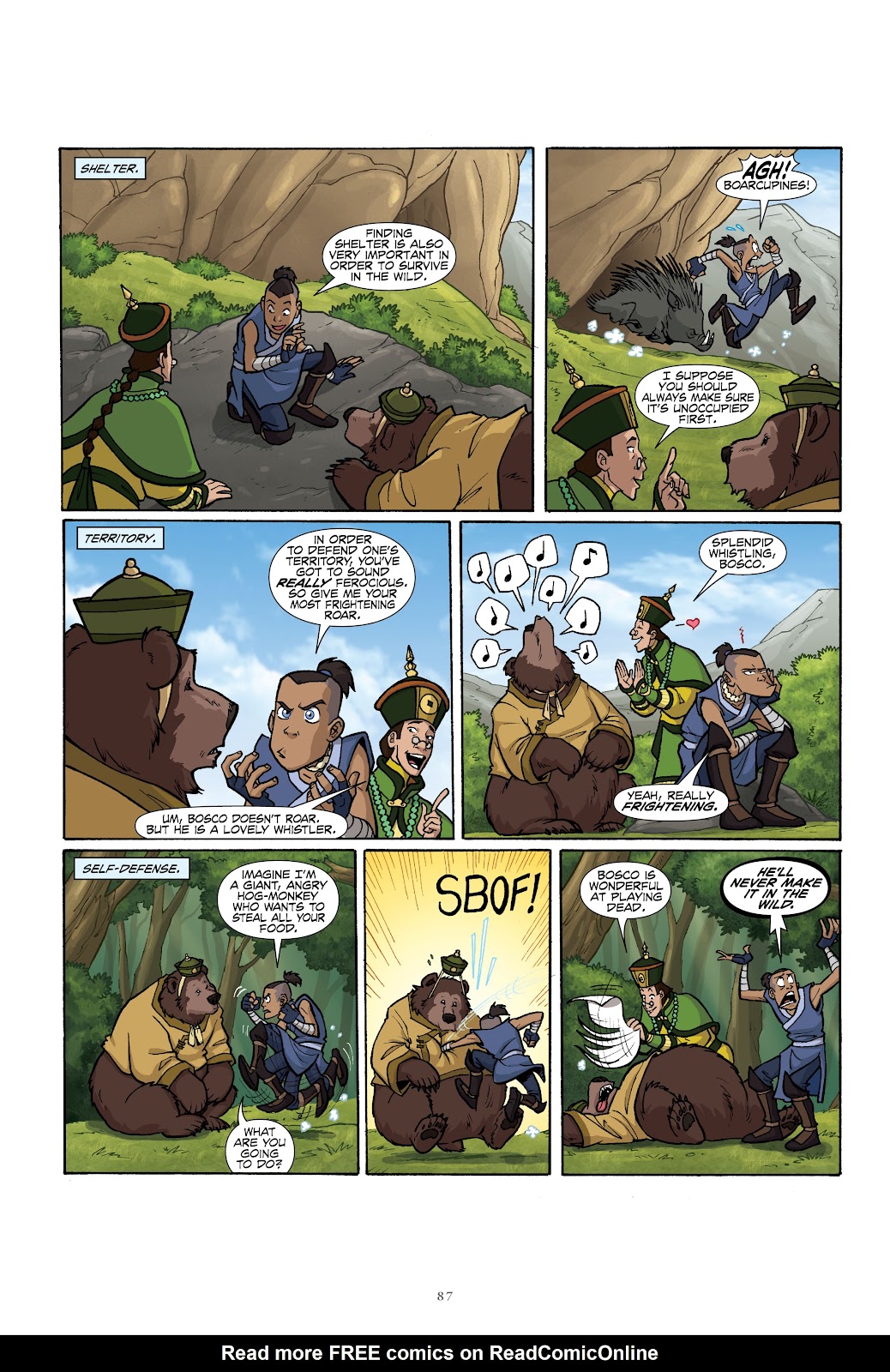 Nickelodeon Avatar: The Last Airbender–The Lost Adventures & Team Avatar Tales Library Edition issue TPB (Part 1) - Page 88