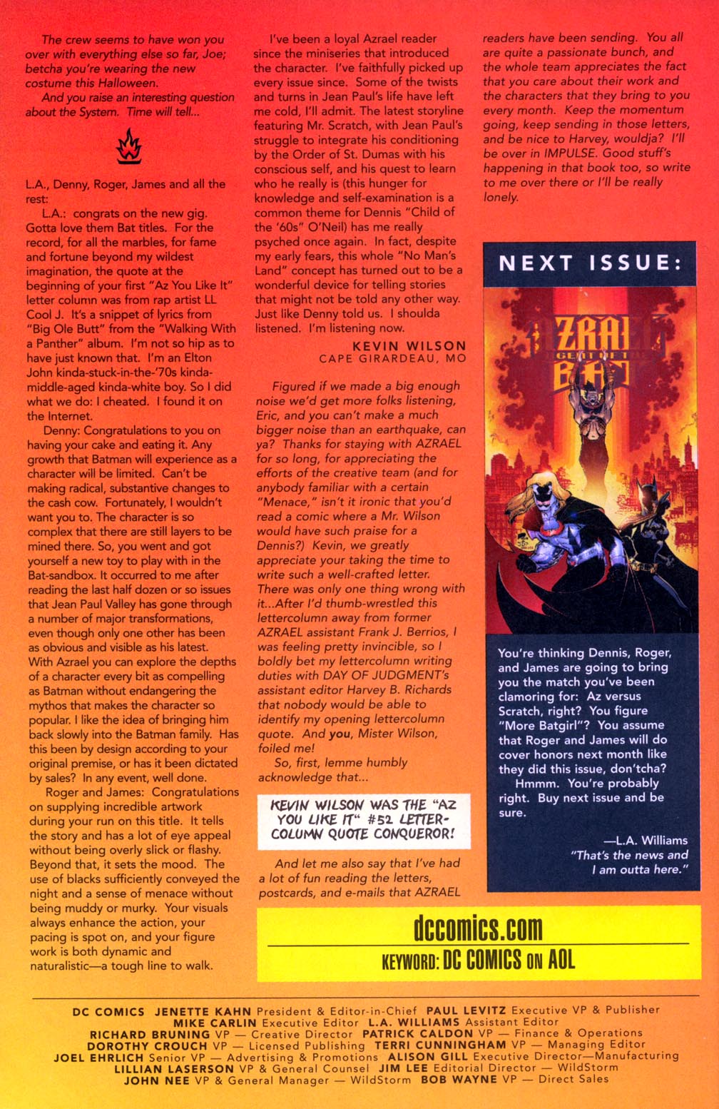 Read online Azrael: Agent of the Bat comic -  Issue #56 - 25