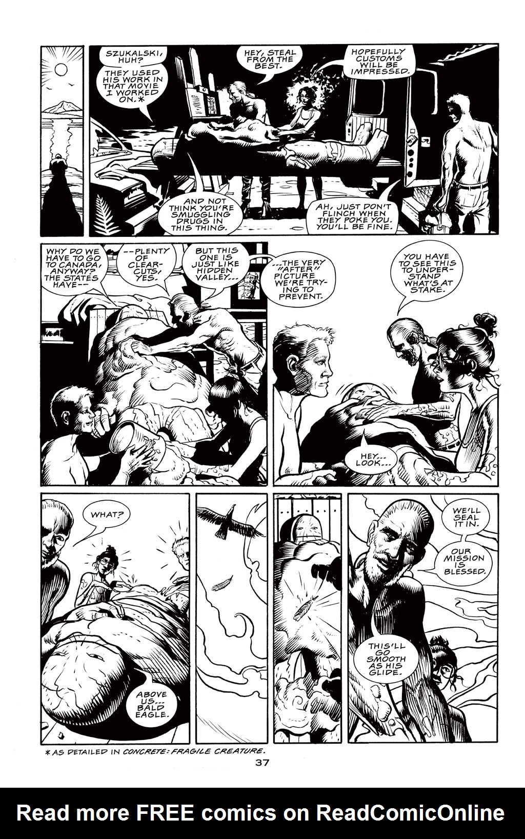 Read online Concrete (2005) comic -  Issue # TPB 5 - 36