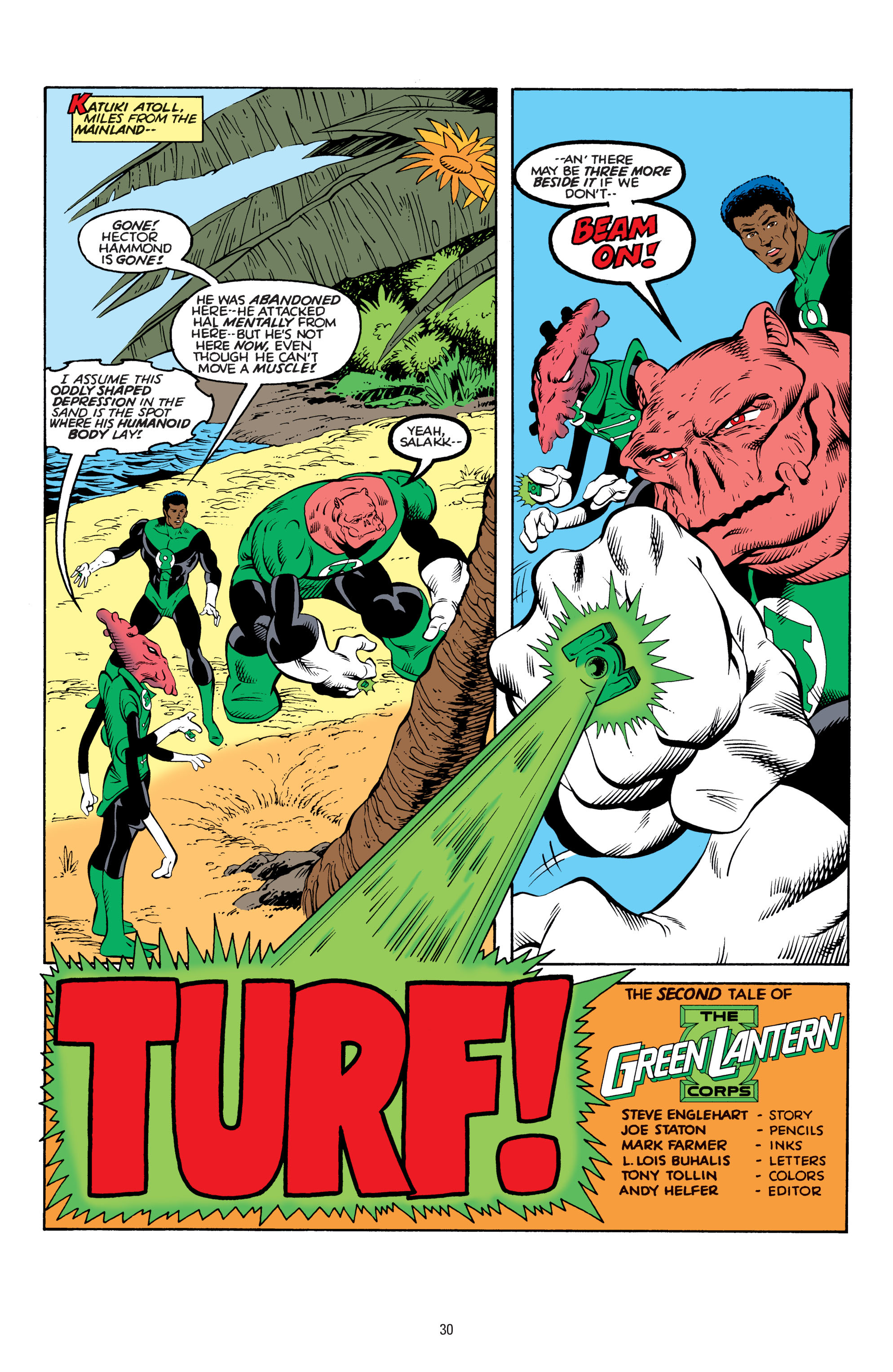 Read online Tales of the Green Lantern Corps comic -  Issue # _TPB 3 - 31