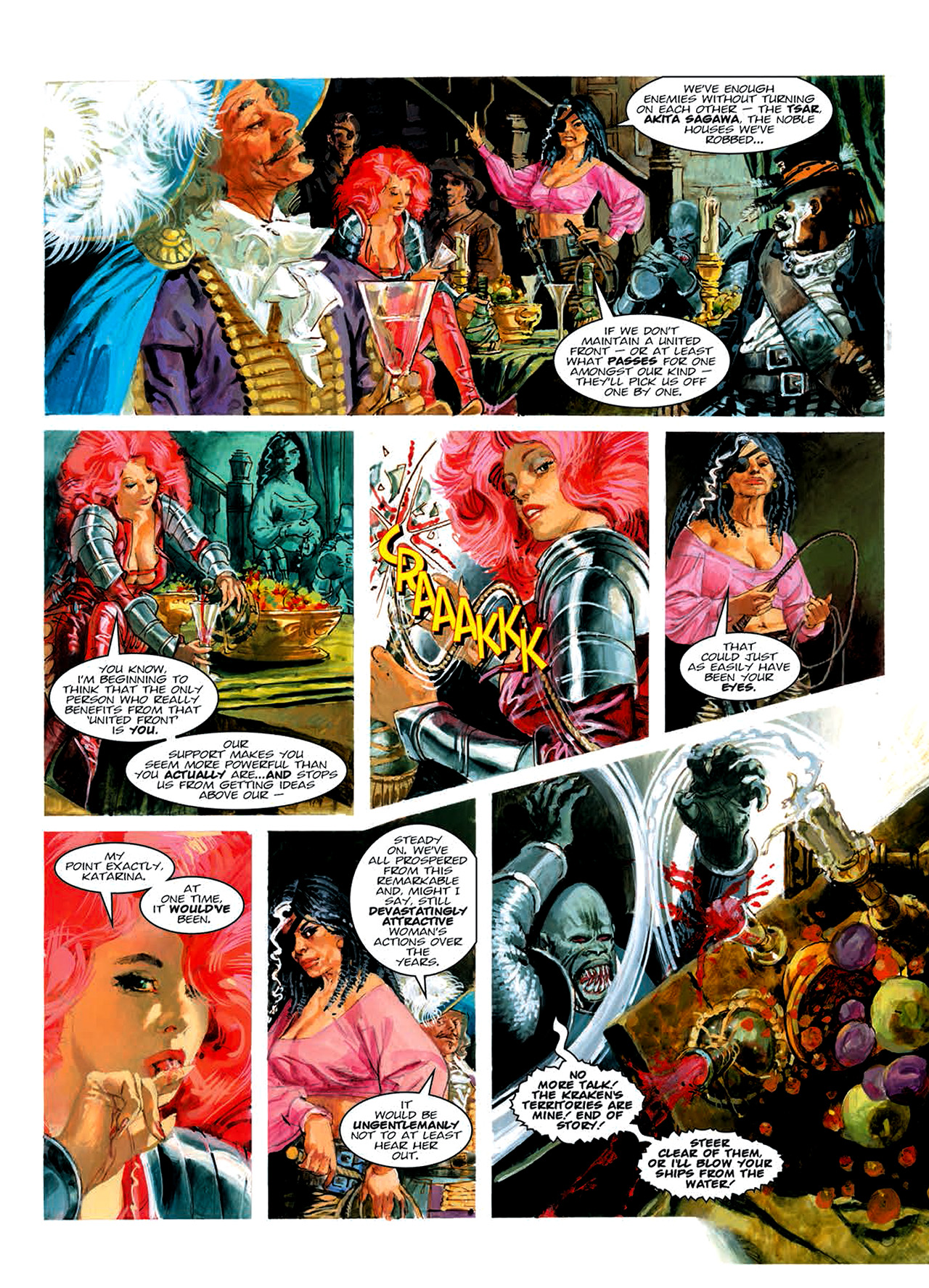 Read online Nikolai Dante comic -  Issue # TPB 7 - 65