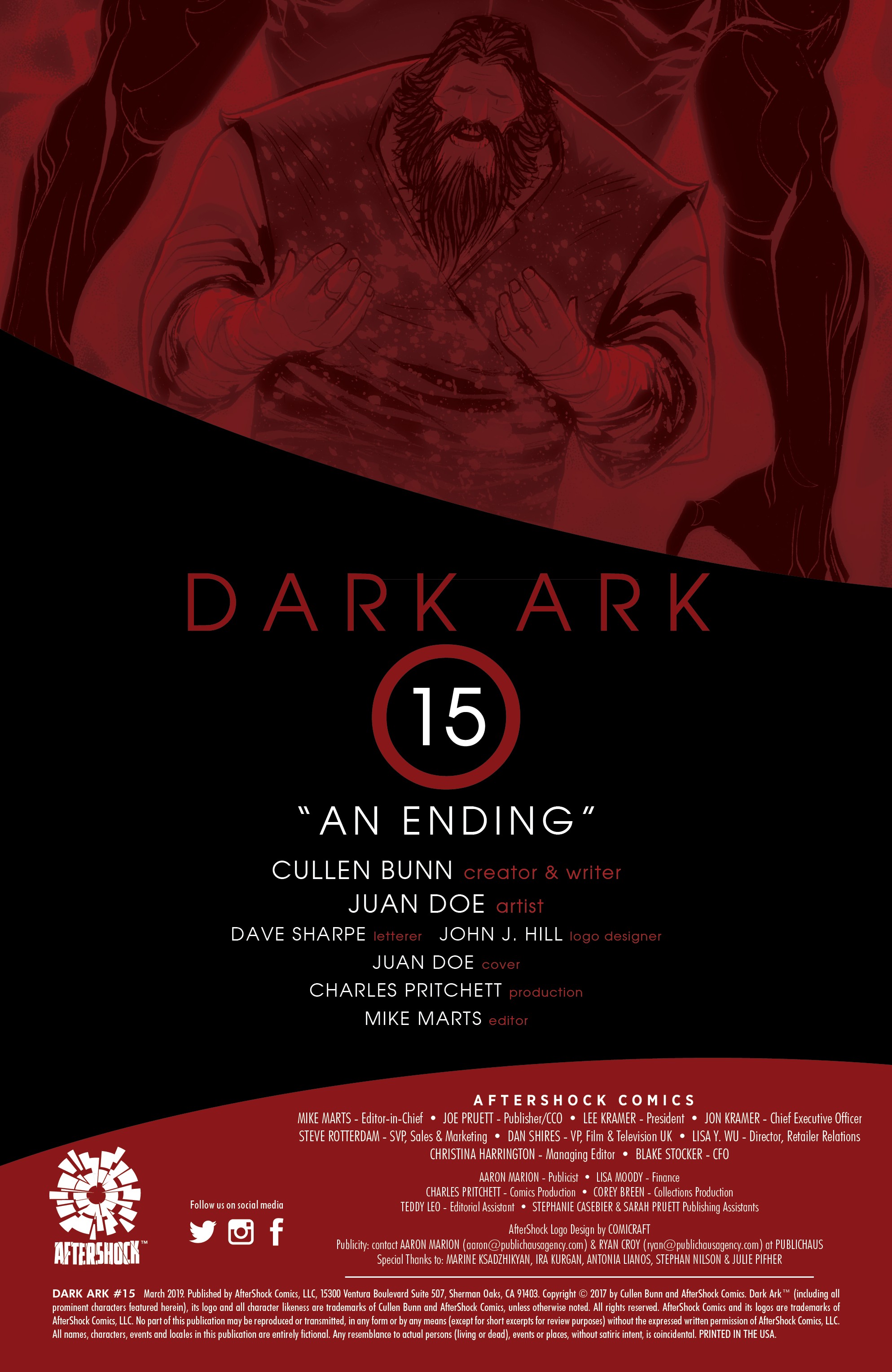 Read online Dark Ark comic -  Issue #15 - 2