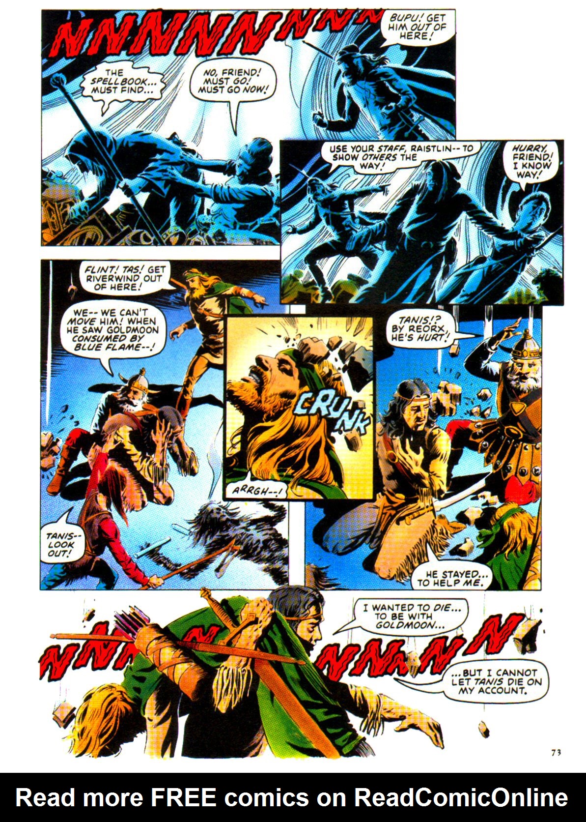 Read online Dragonlance Saga comic -  Issue #1 - 76