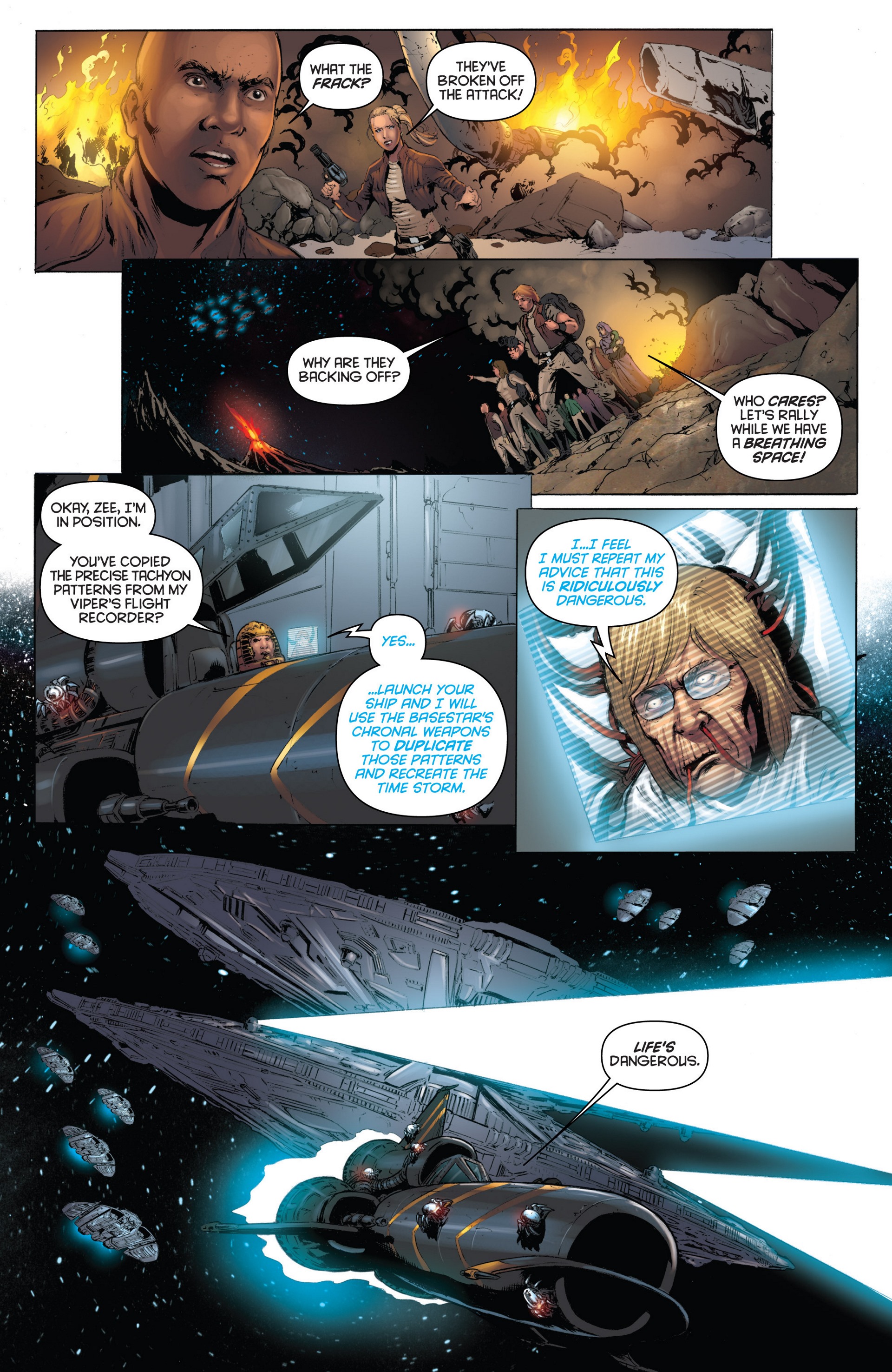 Read online Classic Battlestar Galactica (2013) comic -  Issue #5 - 7