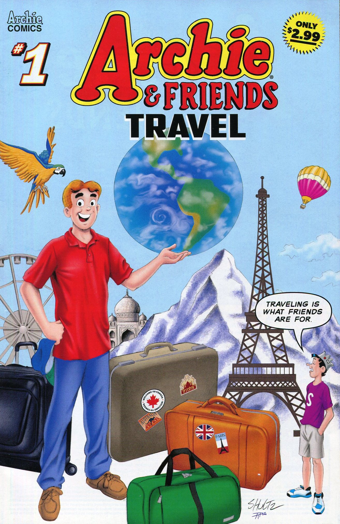 Read online Archie & Friends Travel comic -  Issue # Full - 1