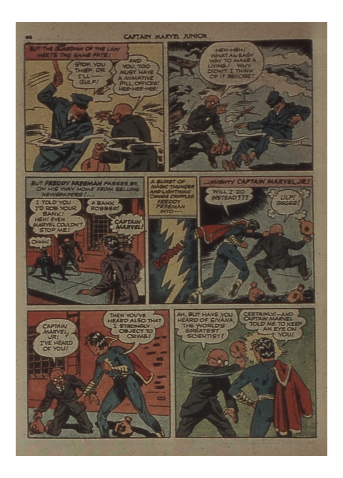 Read online Captain Marvel, Jr. comic -  Issue #4 - 61