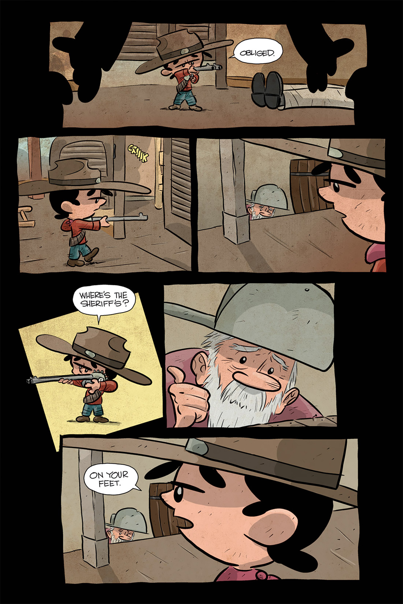 Read online Cow Boy comic -  Issue #1 - 17