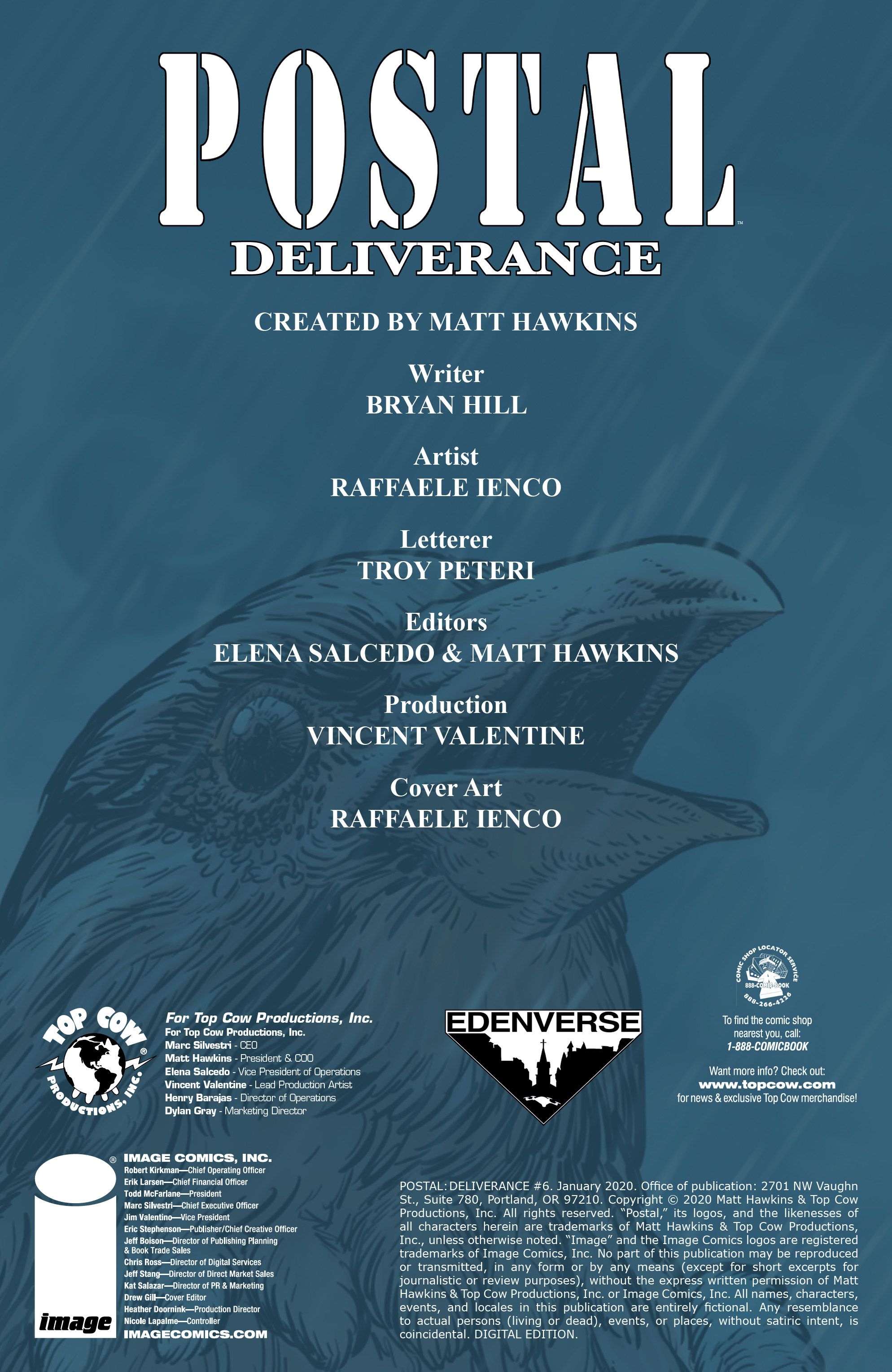 Read online Postal: Deliverance comic -  Issue #6 - 2