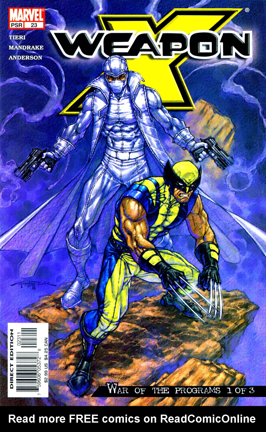 Read online Weapon X (2002) comic -  Issue #23 - 1