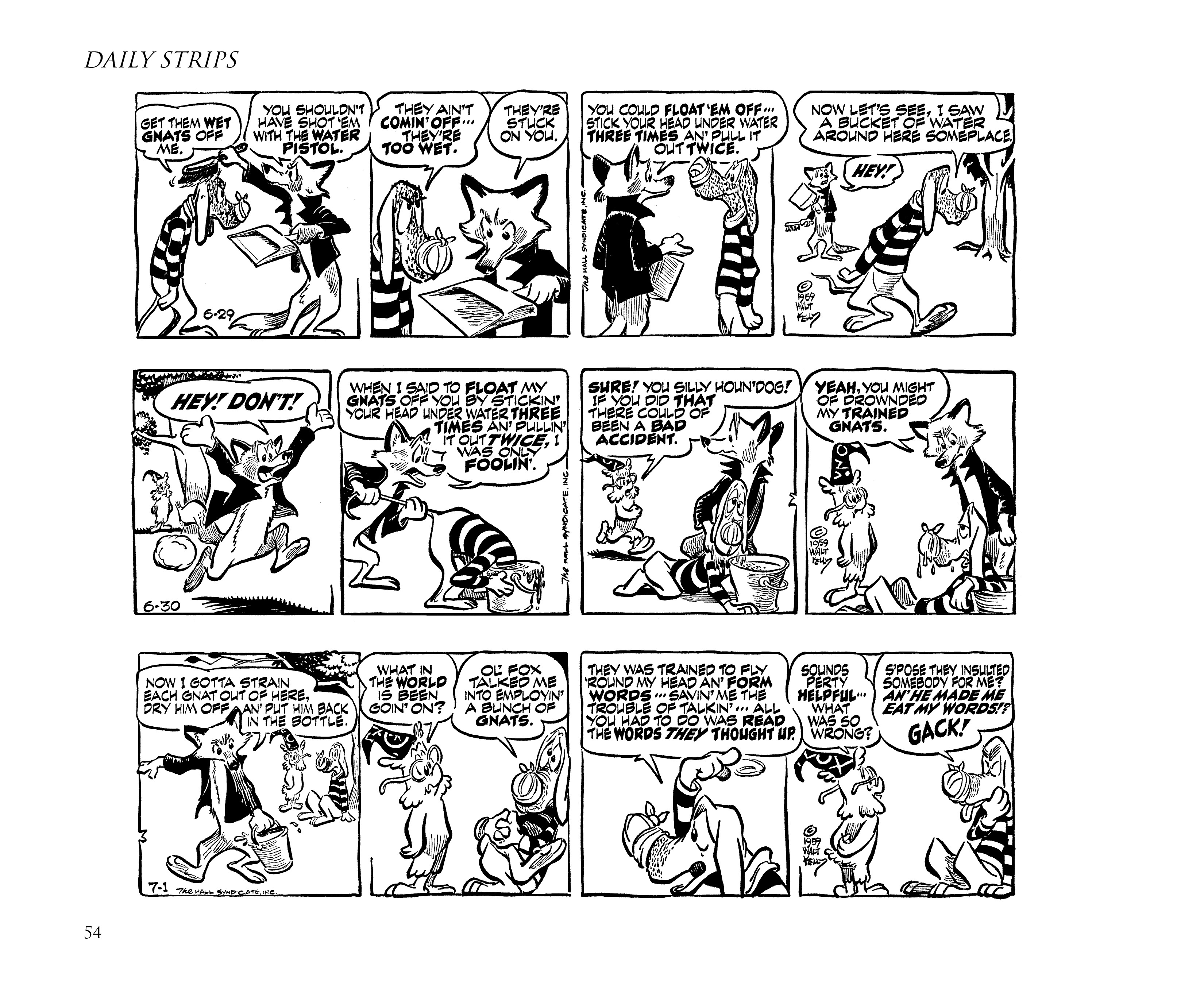 Read online Pogo by Walt Kelly: The Complete Syndicated Comic Strips comic -  Issue # TPB 6 (Part 1) - 64