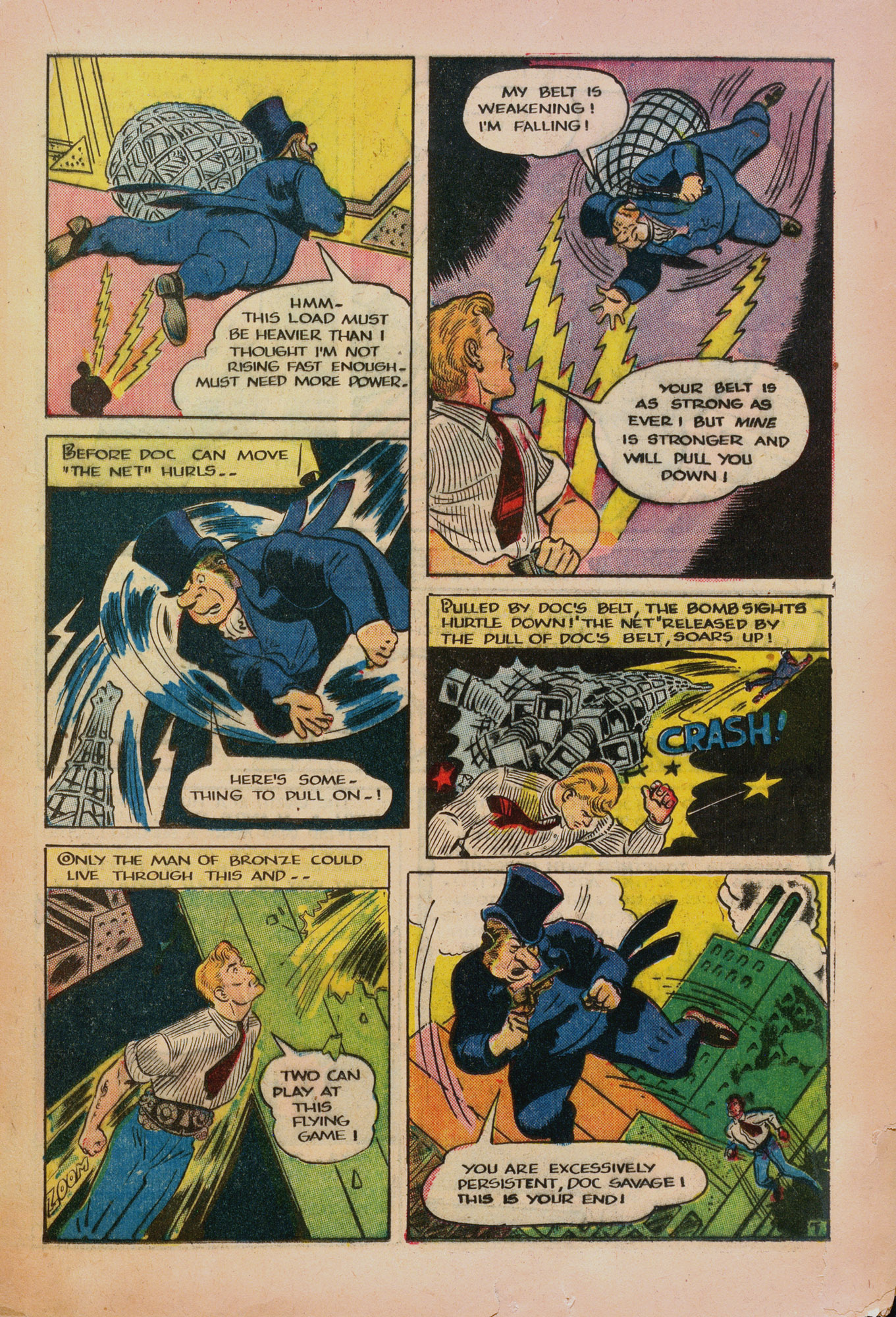 Read online Shadow Comics comic -  Issue #35 - 39
