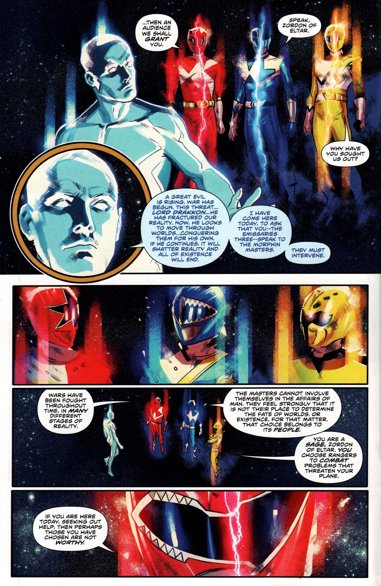 Read online Free Comic Book Day 2018 comic -  Issue # Mighty Morphin Power Rangers - 6