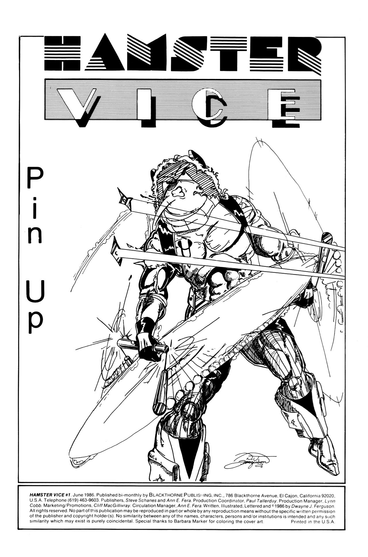 Read online Hamster Vice comic -  Issue #1 - 3