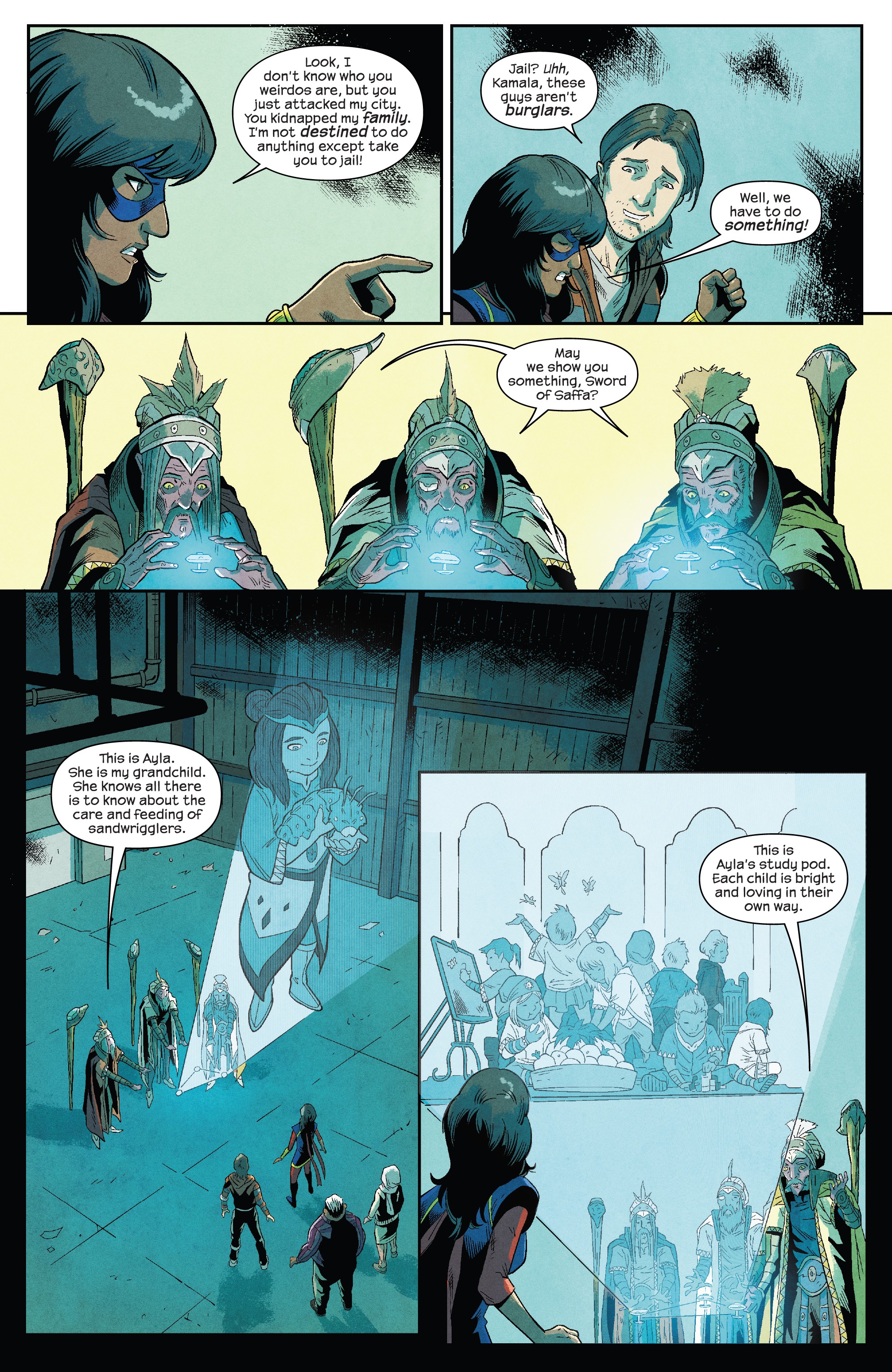 Read online Magnificent Ms. Marvel comic -  Issue #3 - 5