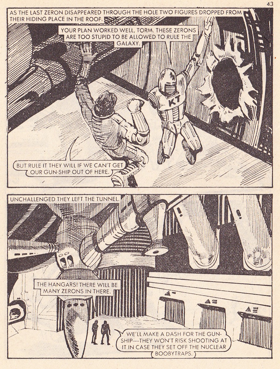 Read online Starblazer comic -  Issue #37 - 43