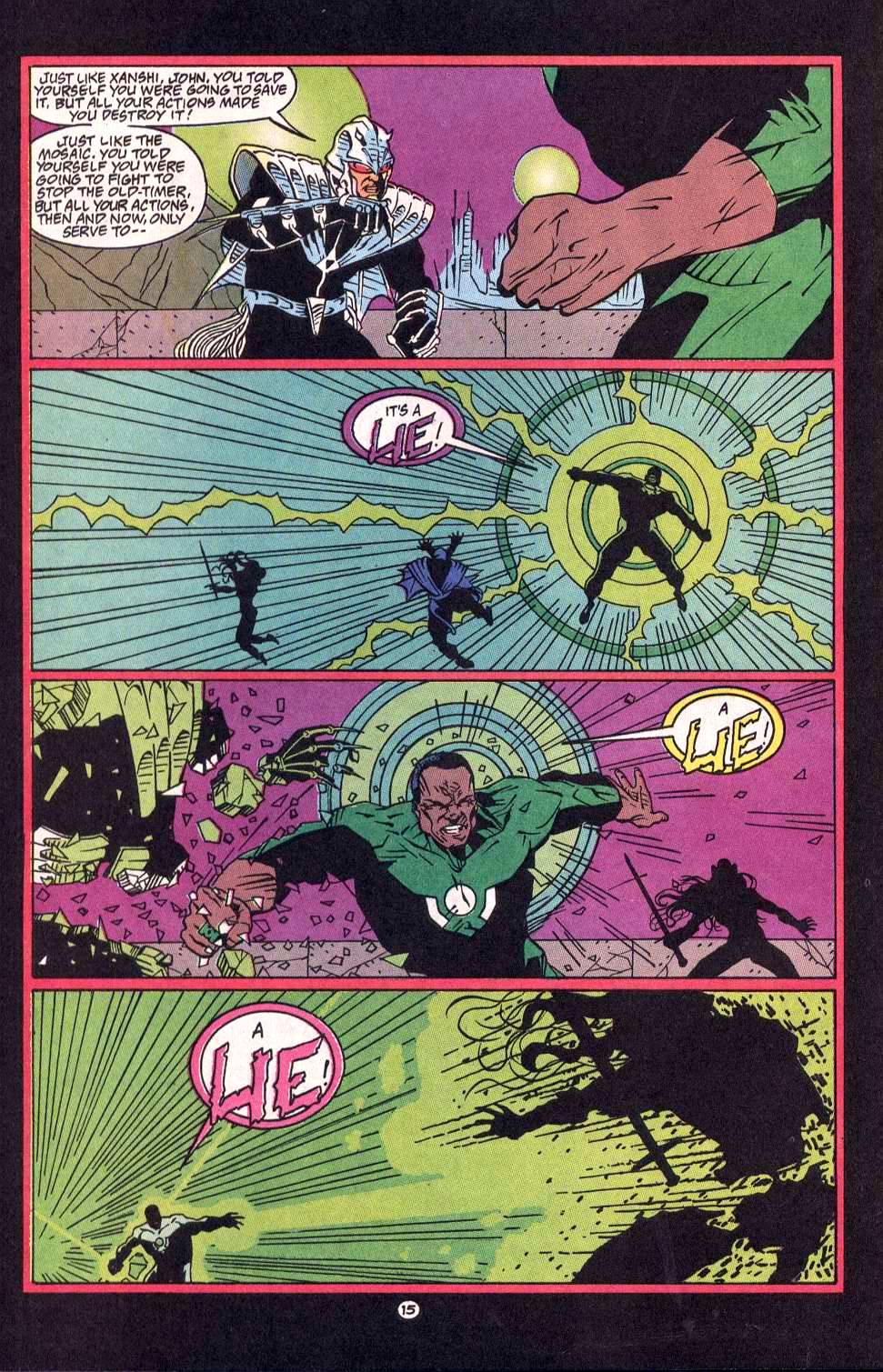 Read online Green Lantern: Mosaic comic -  Issue #15 - 14