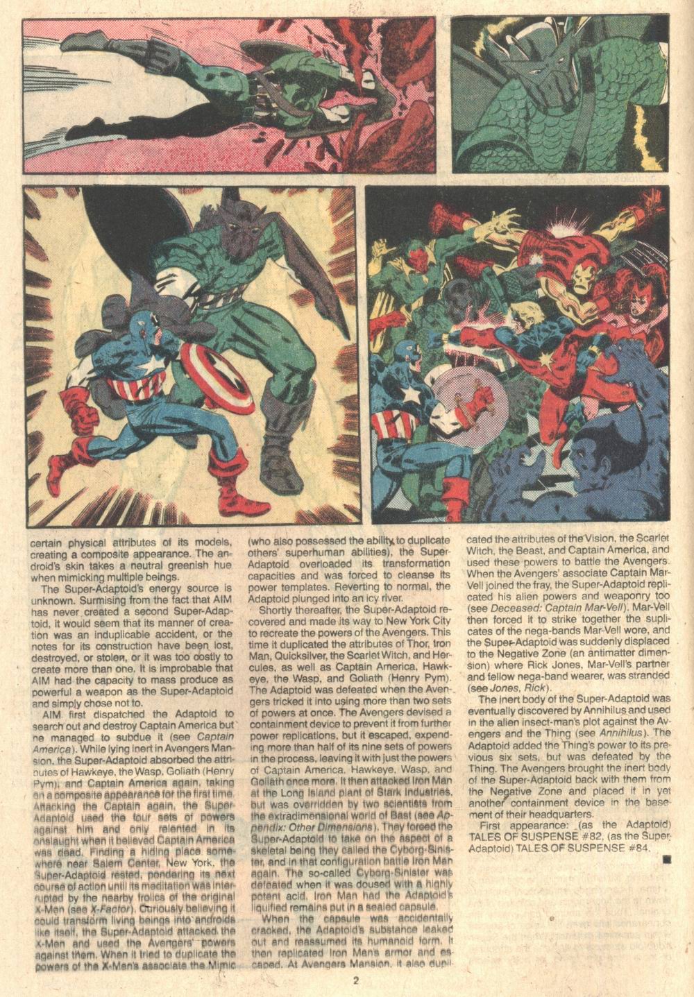 Read online The Official Handbook of the Marvel Universe Deluxe Edition comic -  Issue #13 - 4