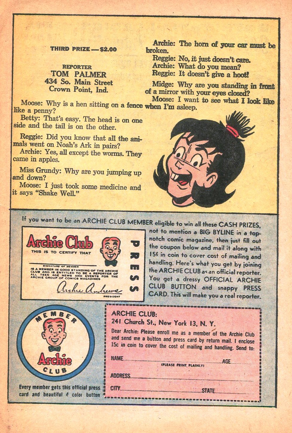 Read online Archie's Joke Book Magazine comic -  Issue #83 - 27