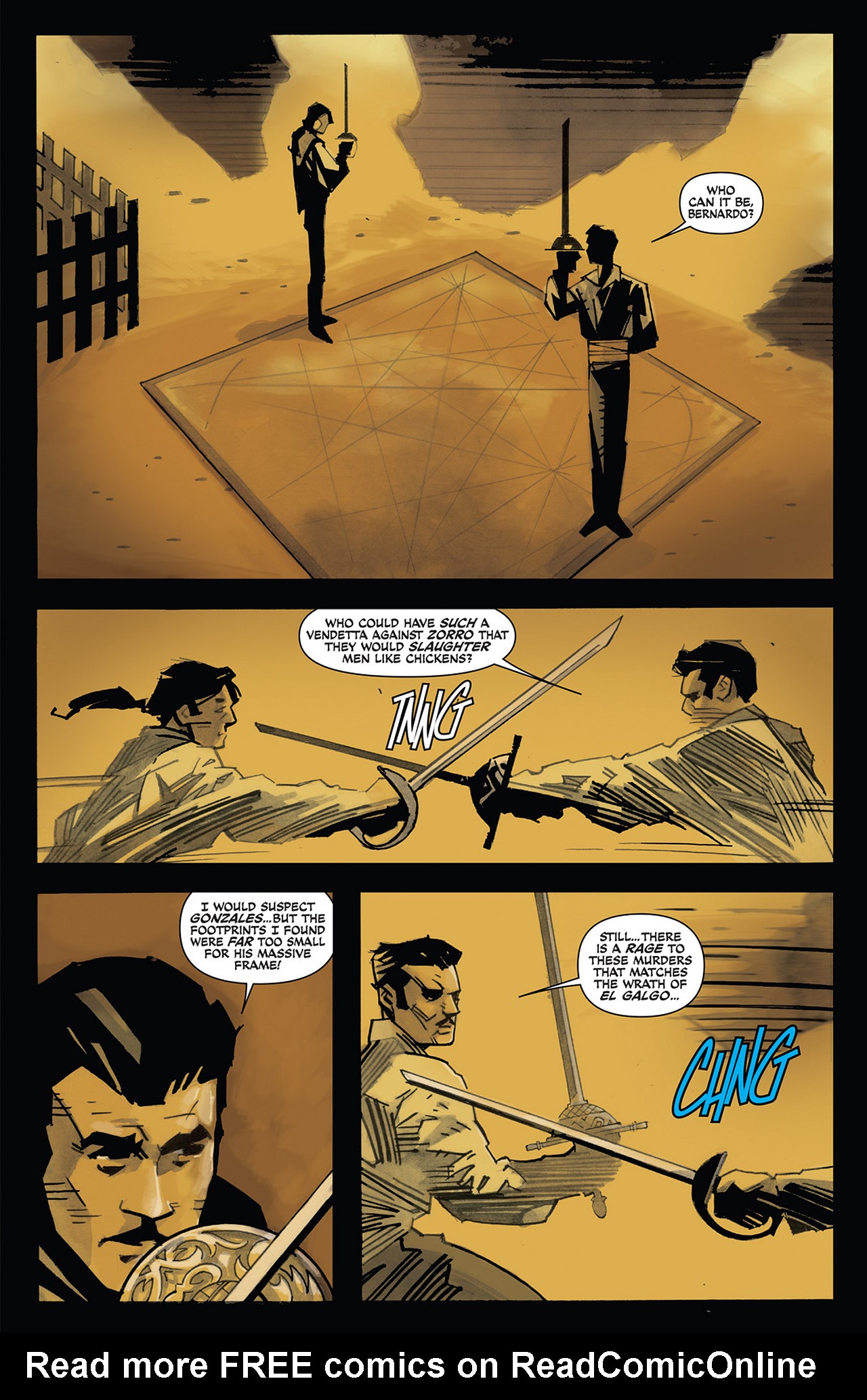 Read online Zorro Rides Again comic -  Issue #11 - 13