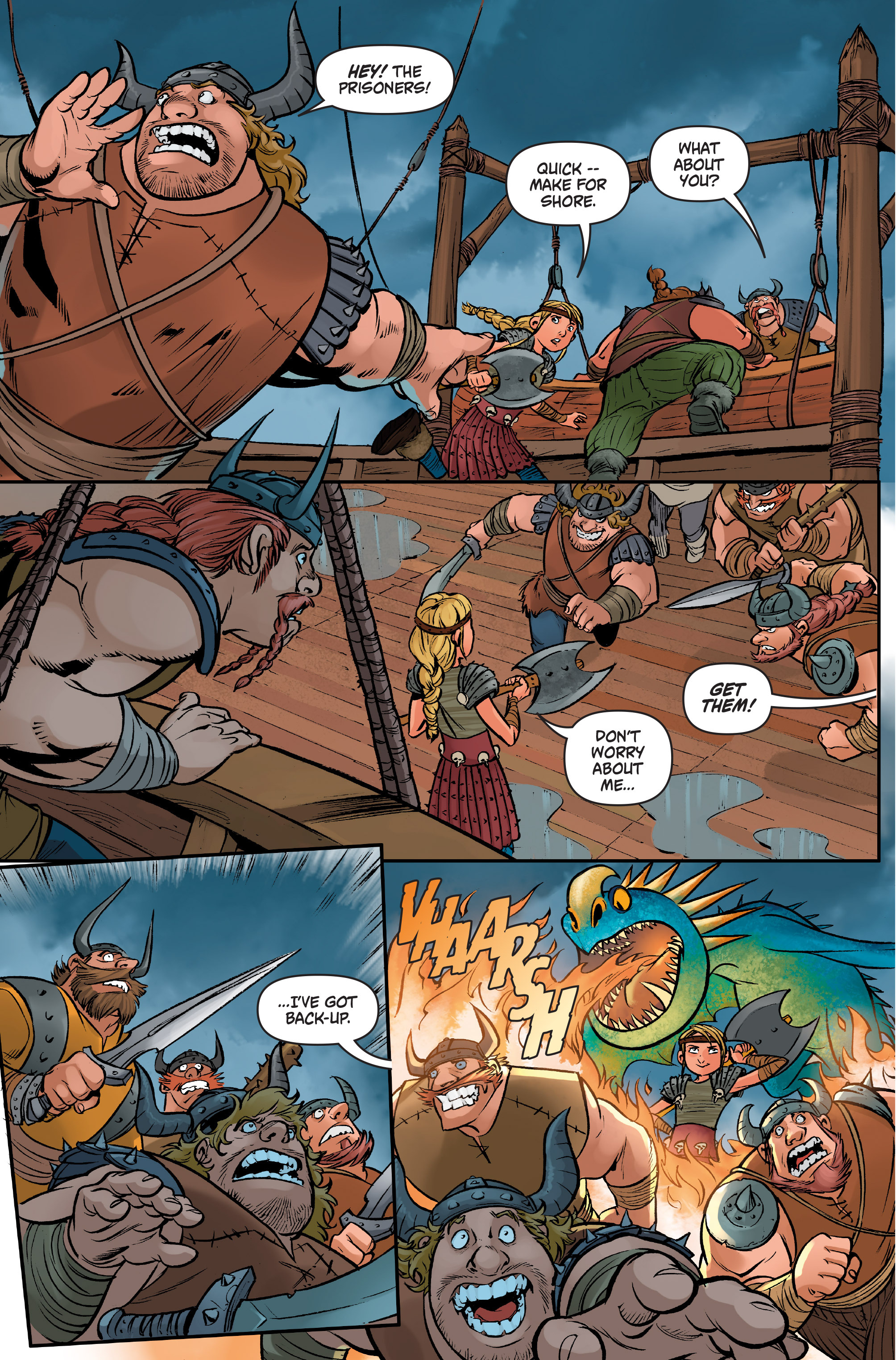 Read online DreamWorks Dragons: Defenders of Berk Collection: Fire & Ice comic -  Issue # TPB - 38