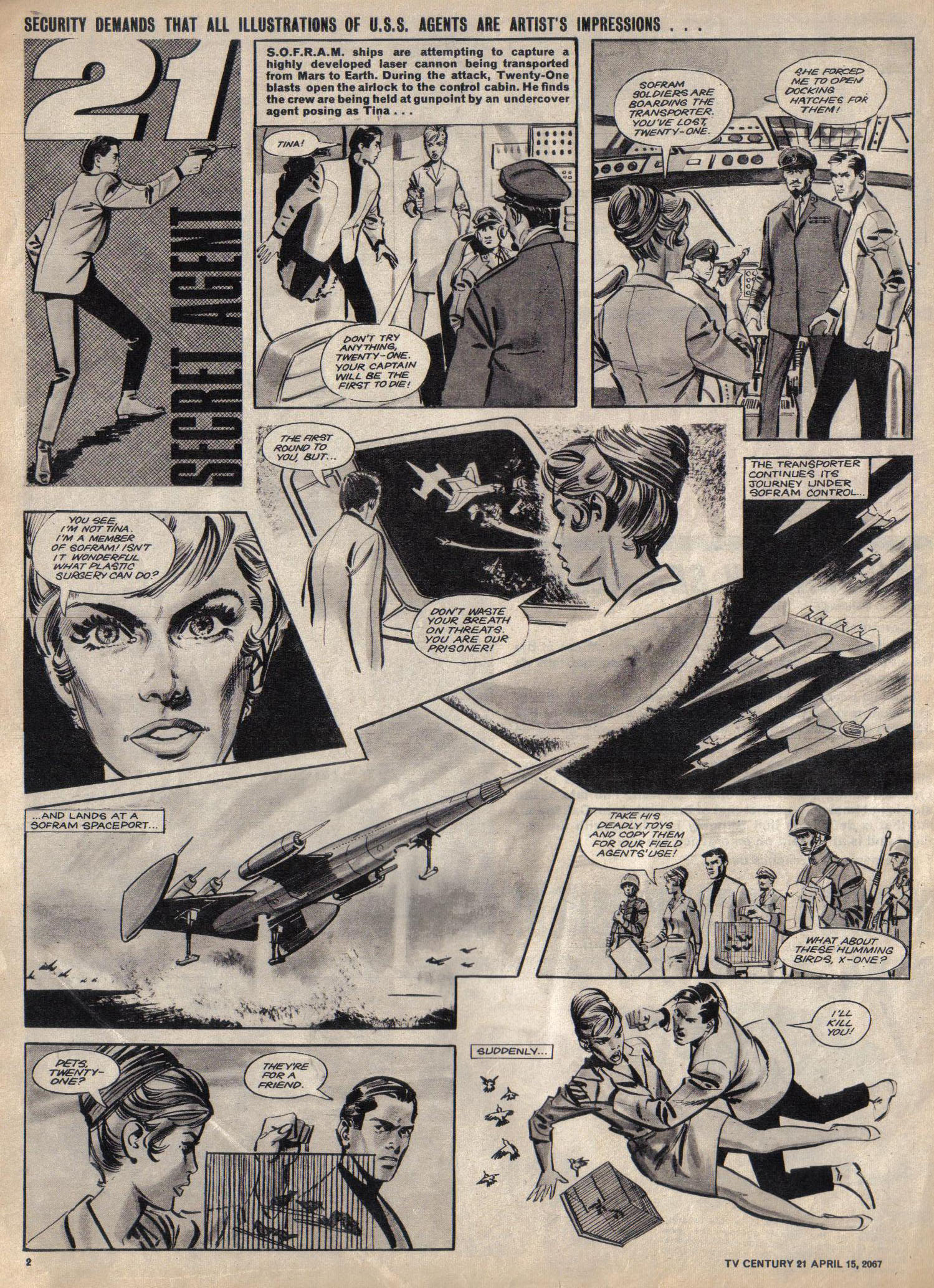 Read online TV Century 21 (TV 21) comic -  Issue #117 - 2