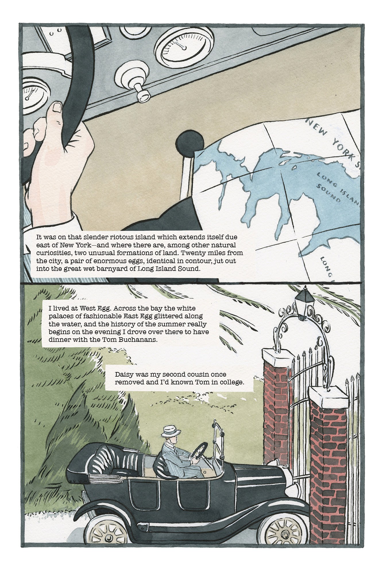 Read online The Great Gatsby: The Graphic Novel comic -  Issue # TPB (Part 1) - 14