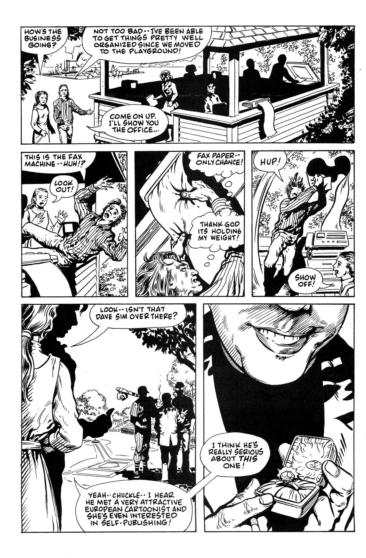 Read online Cerebus comic -  Issue #182 - 34