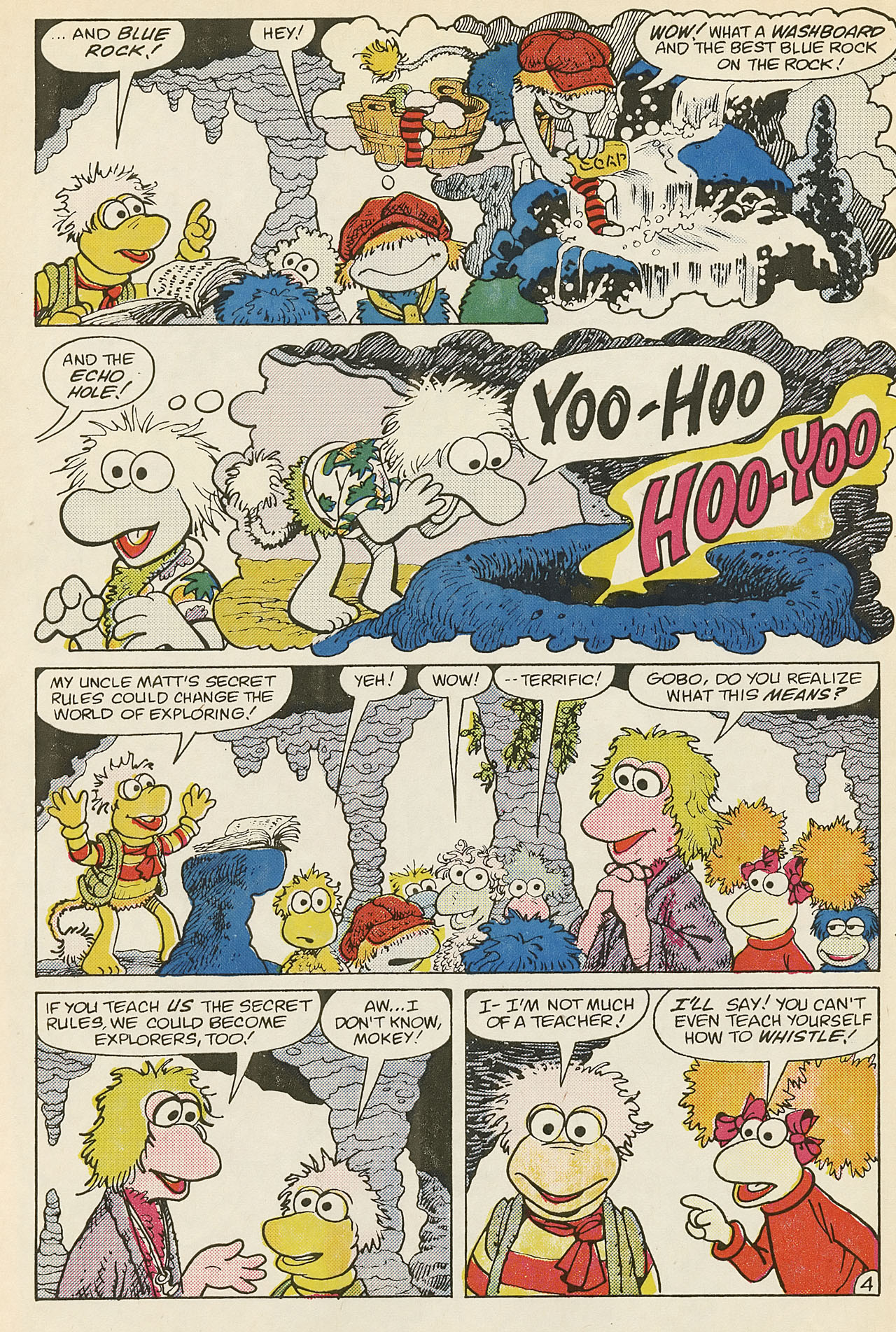 Read online Fraggle Rock comic -  Issue #6 - 6