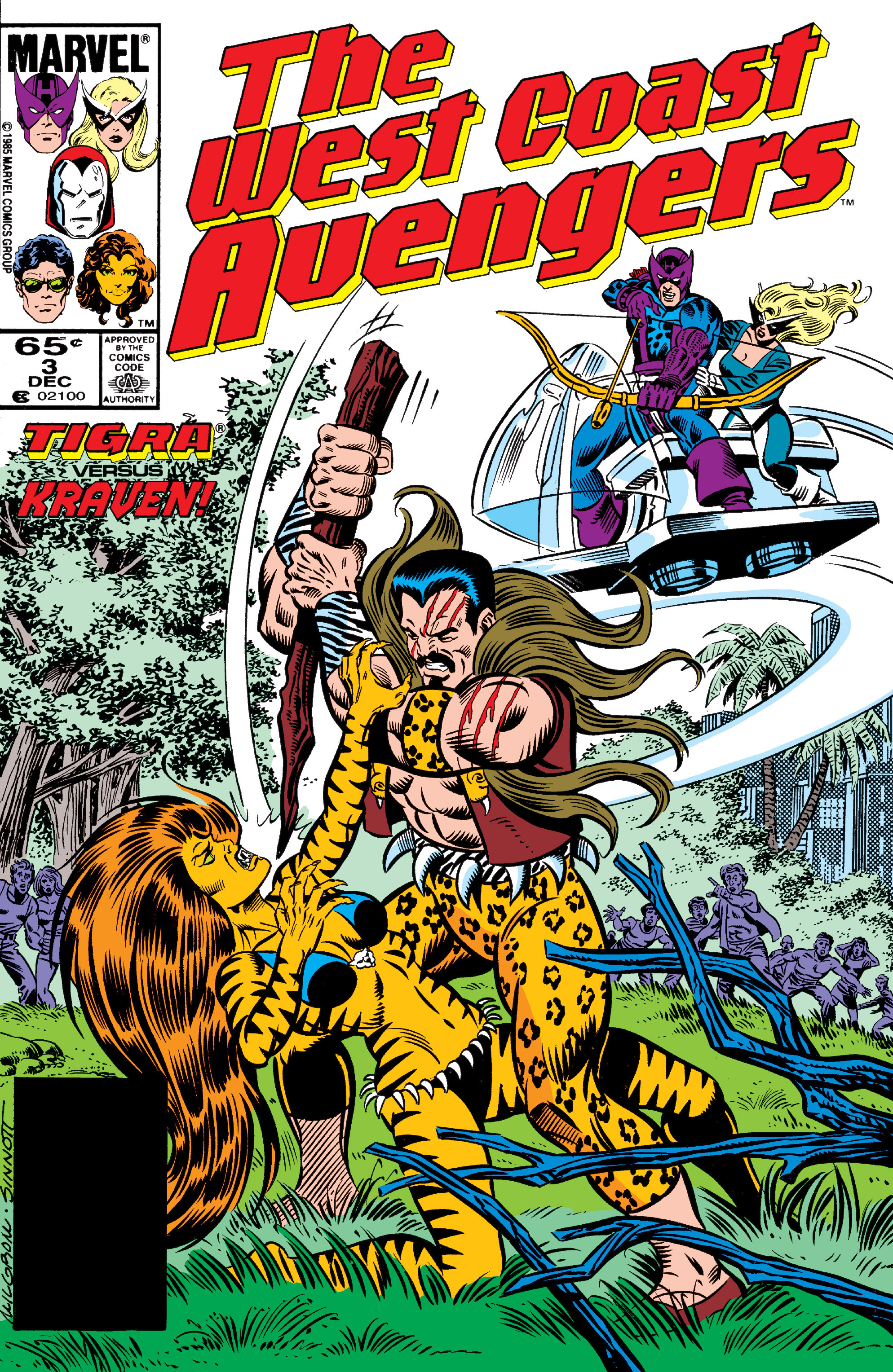 Read online West Coast Avengers (1985) comic -  Issue #3 - 1