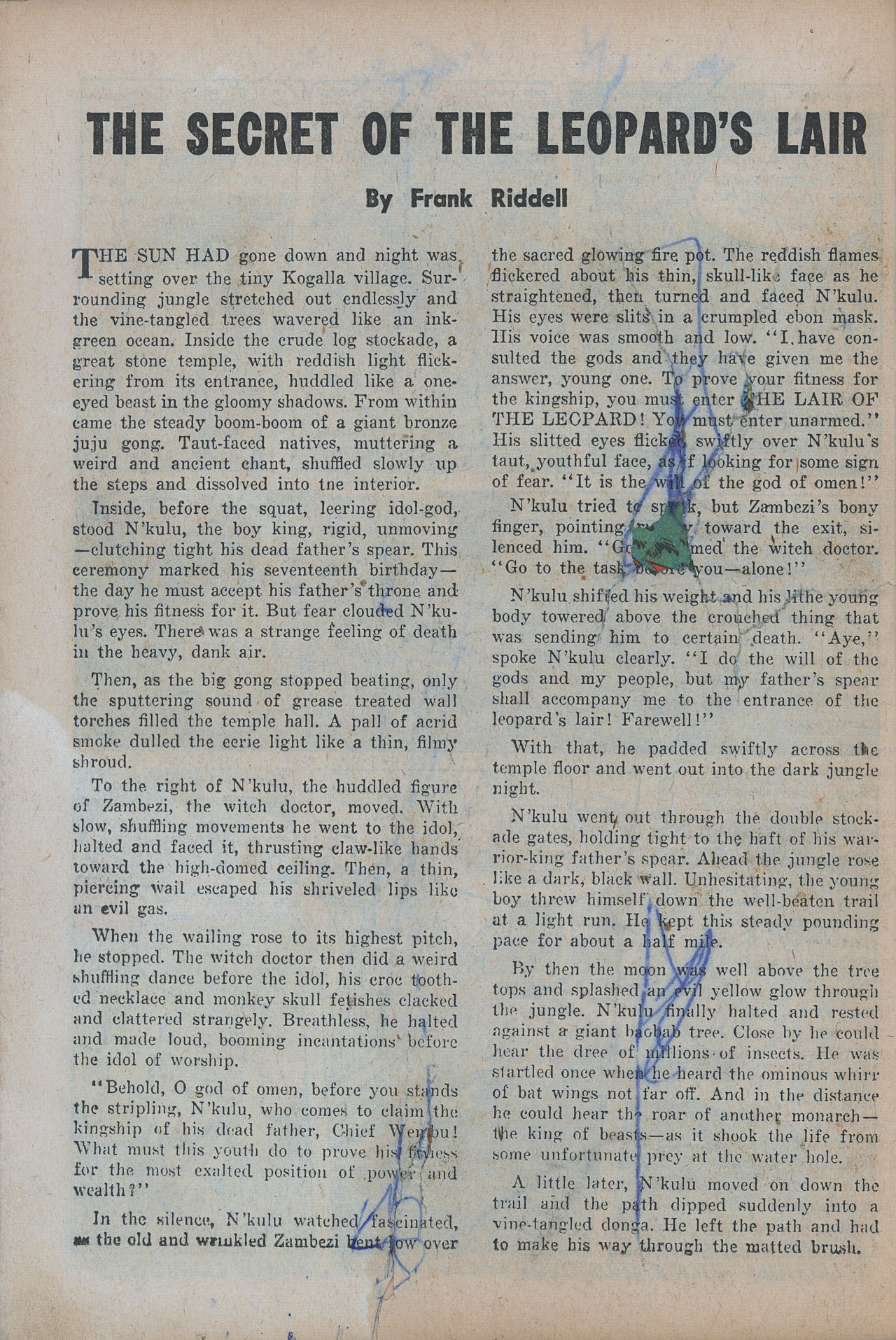 Read online Jungle Comics comic -  Issue #110 - 33