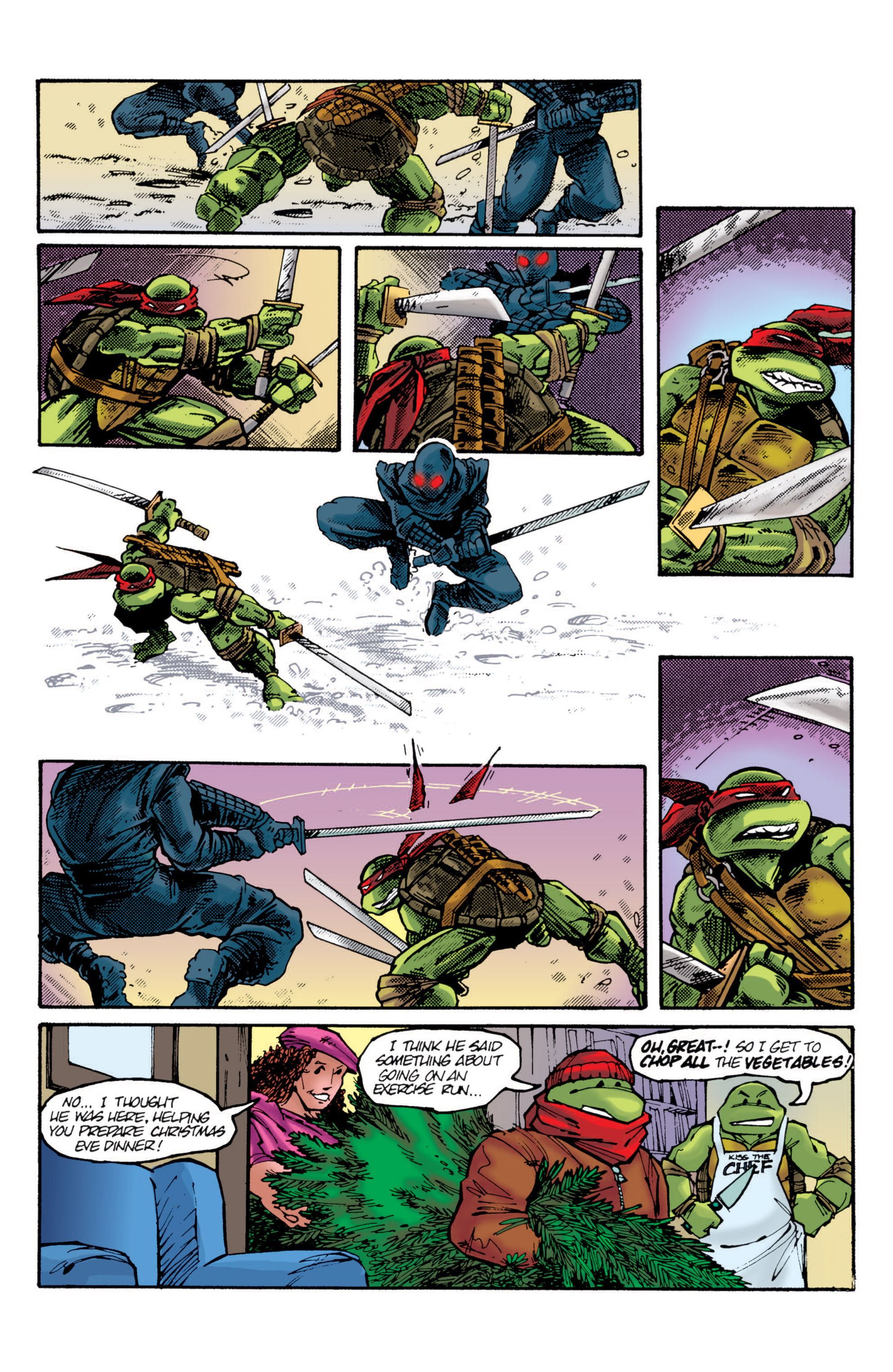 Read online Teenage Mutant Ninja Turtles Color Classics: Leonardo Micro-Series comic -  Issue # Full - 5