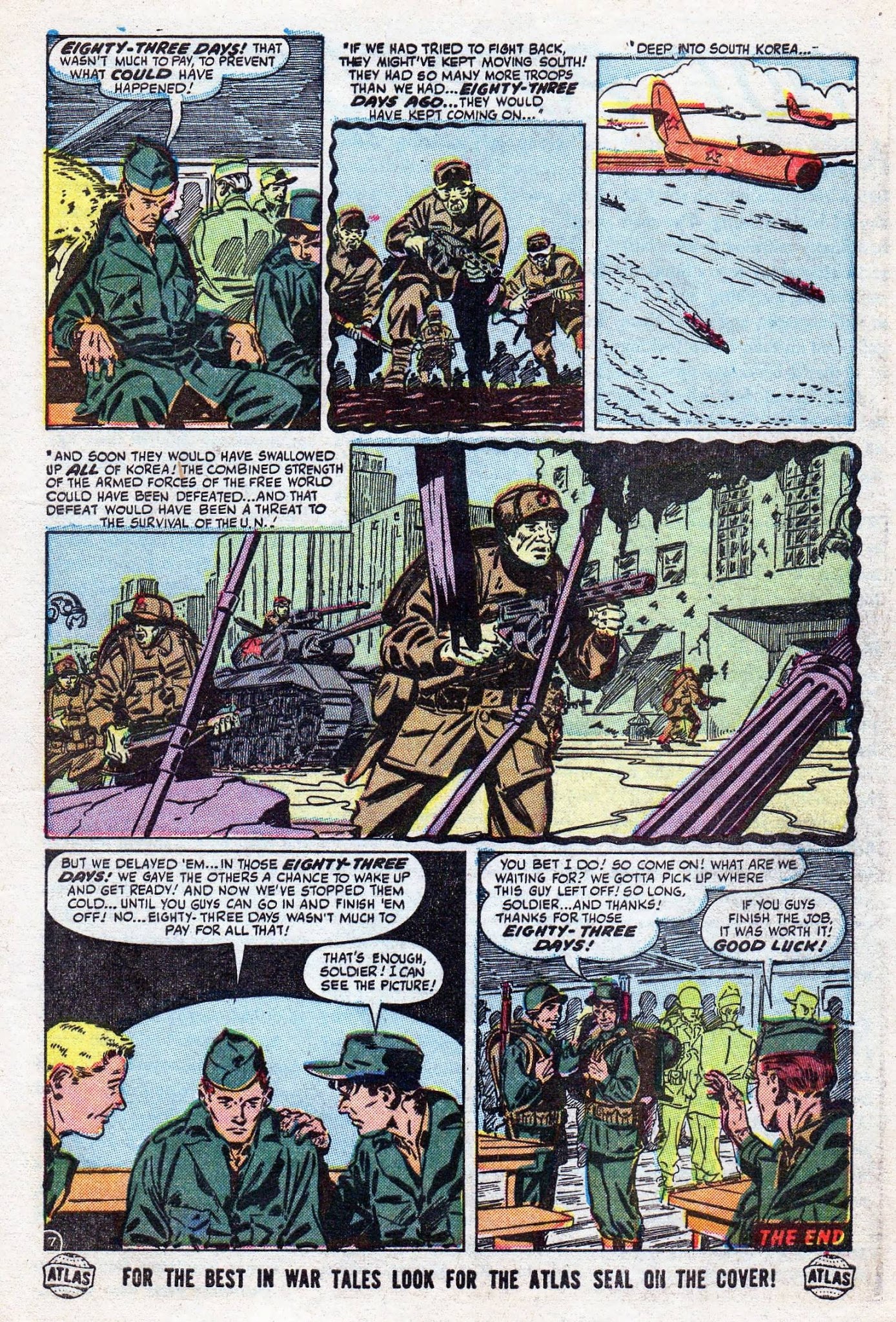 Read online War Comics comic -  Issue #25 - 9