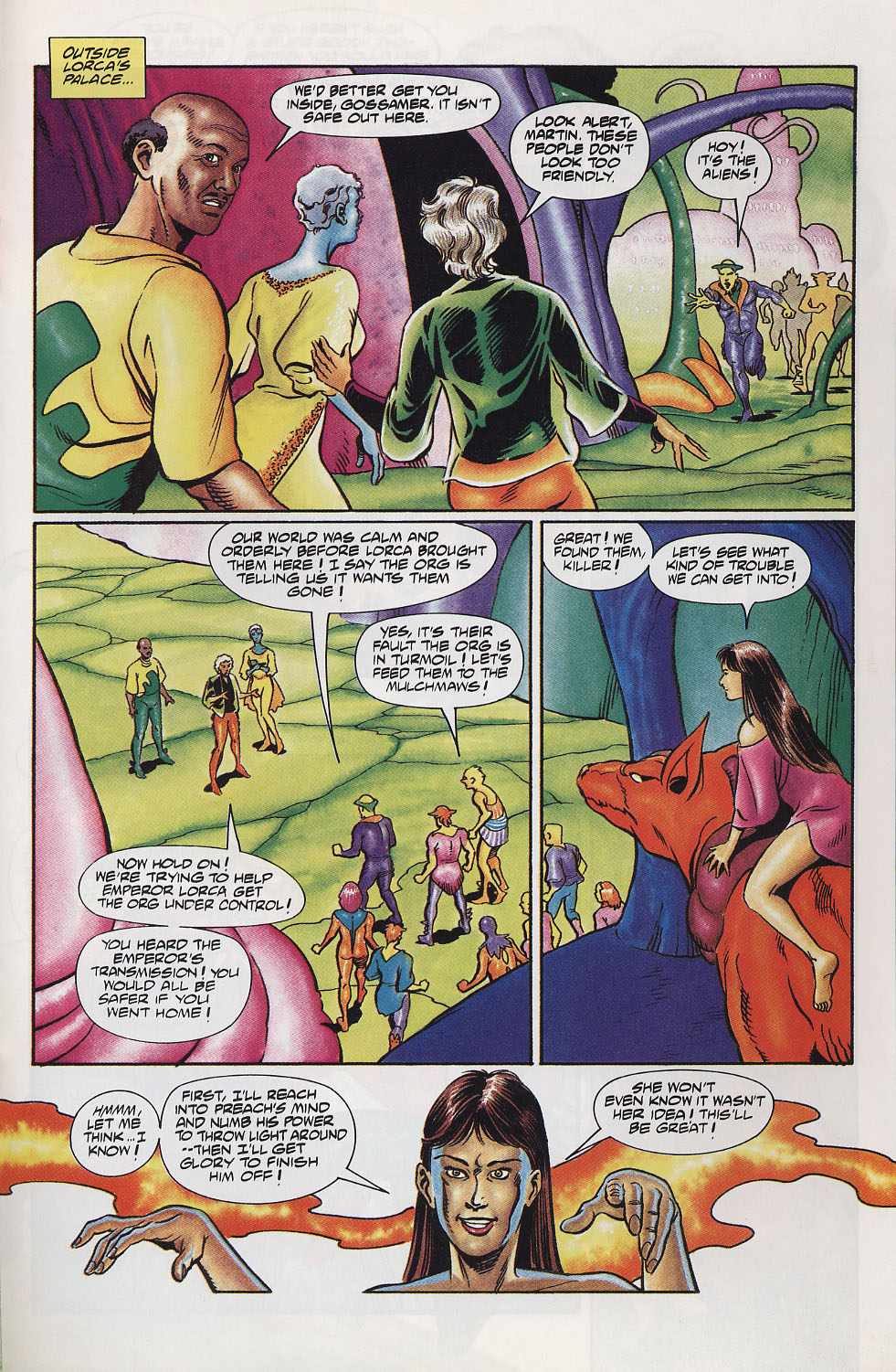 Read online Warriors of Plasm comic -  Issue #12 - 16
