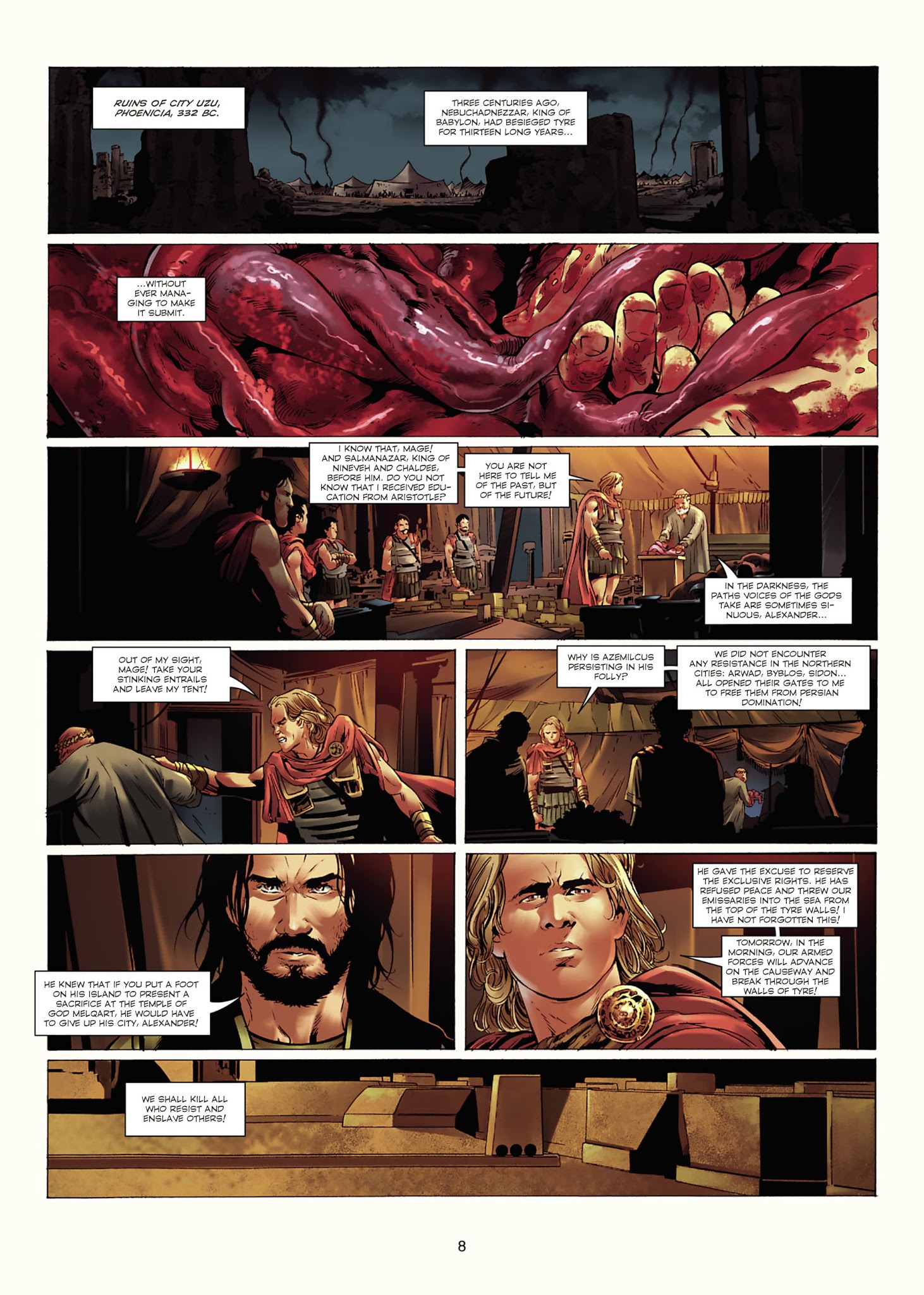 Read online Prometheus comic -  Issue #14 - 8