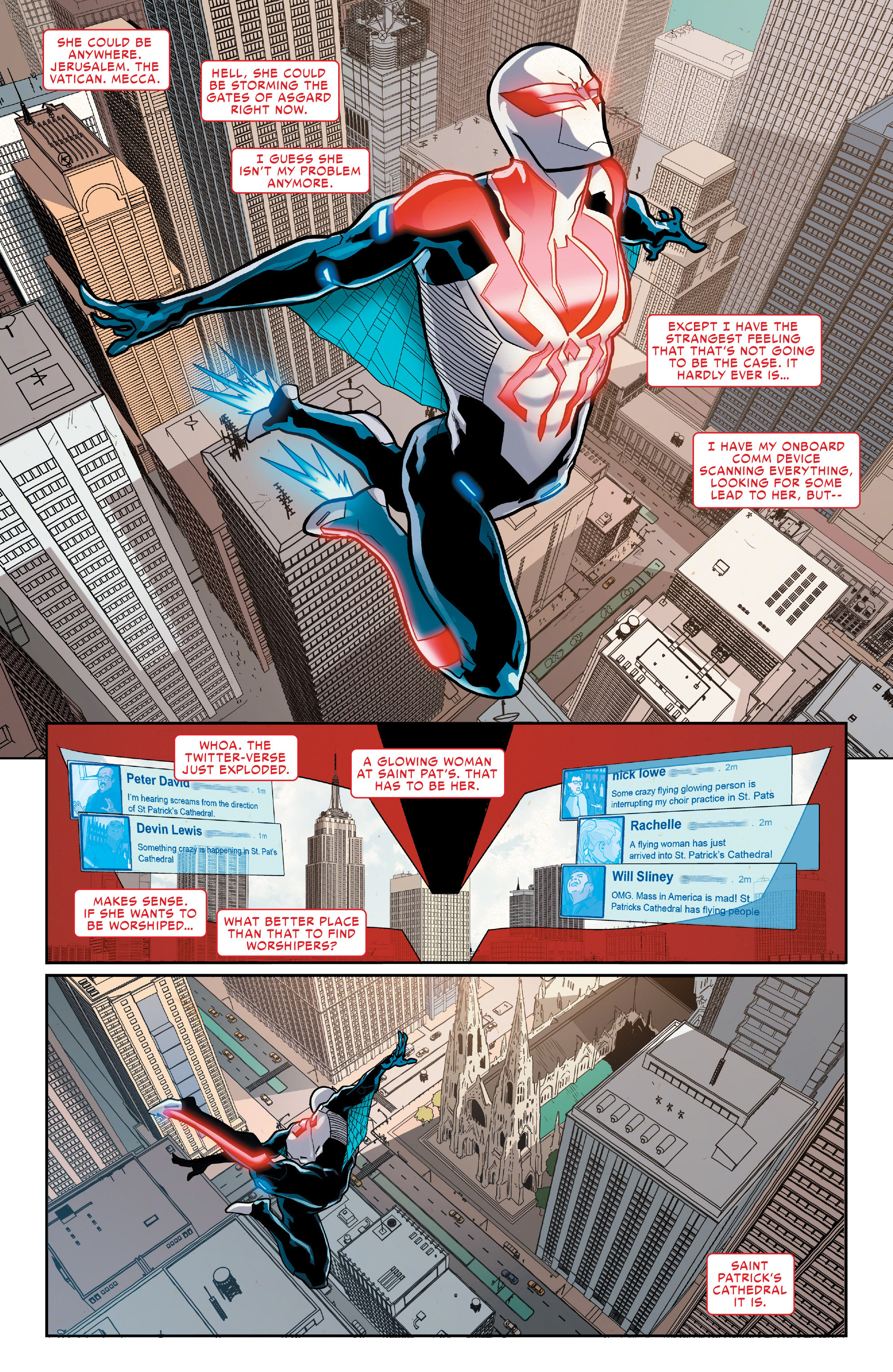 Read online Spider-Man 2099 (2015) comic -  Issue #7 - 9